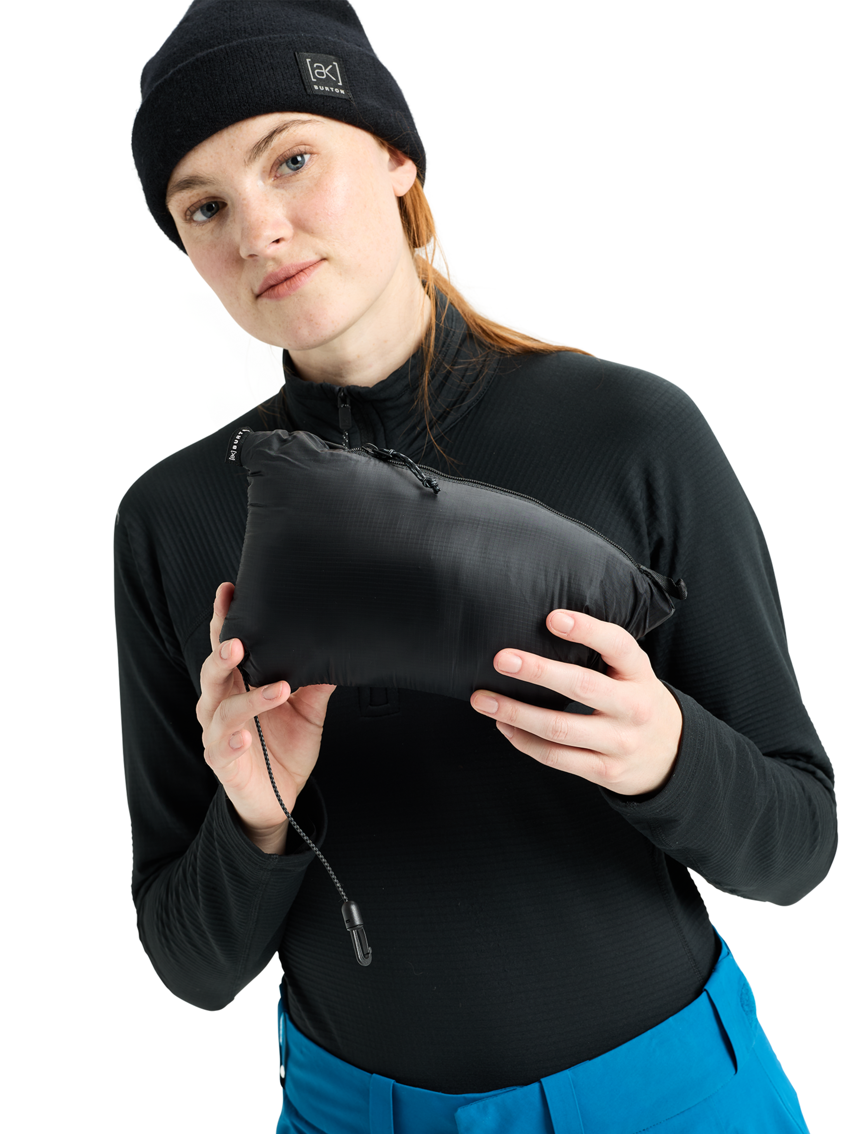 Burton [ak] Baker dunjakke dame True Black lett