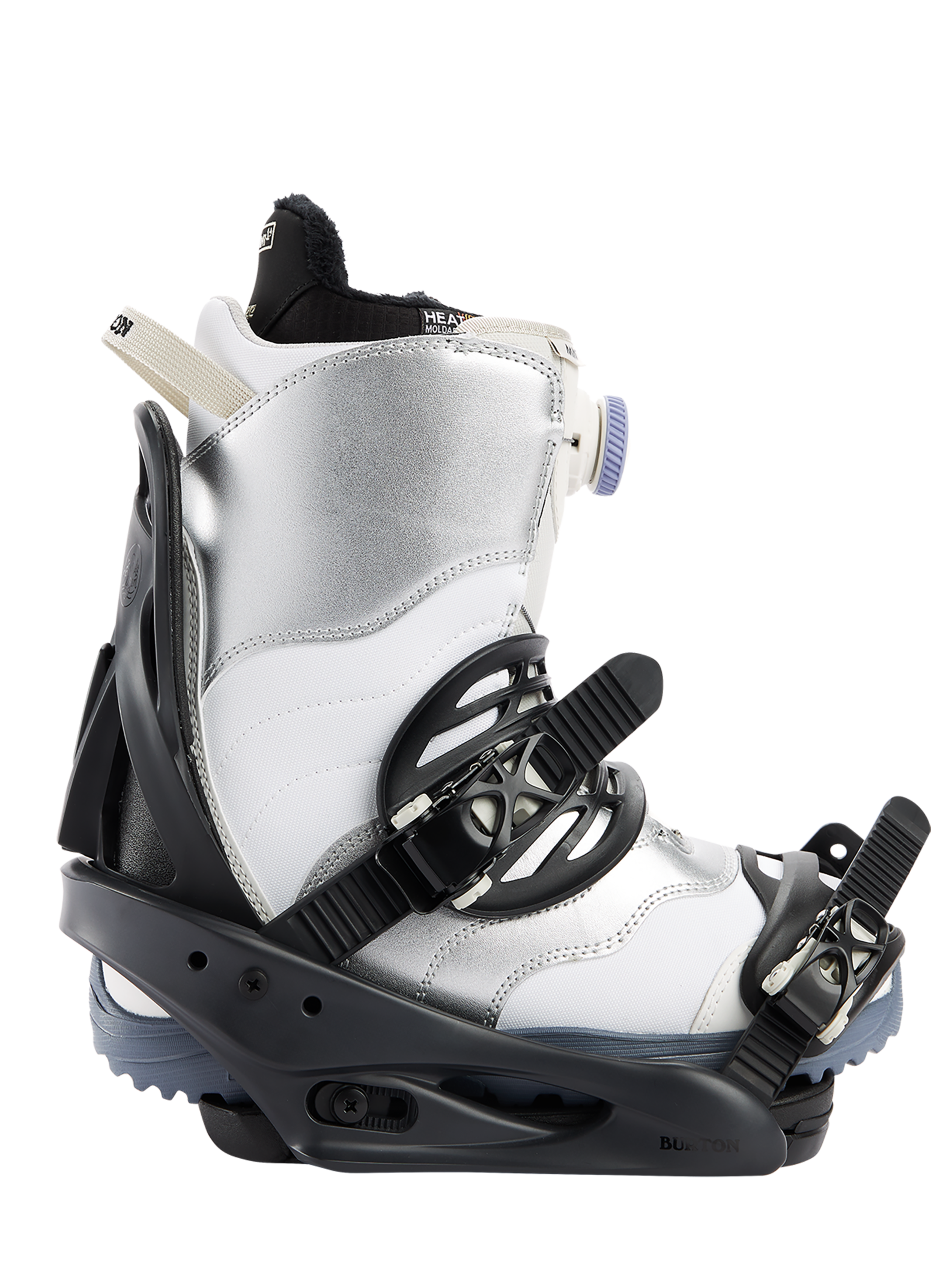 Burton Citizen snowboardbinding dame Chinchilla Gray myk