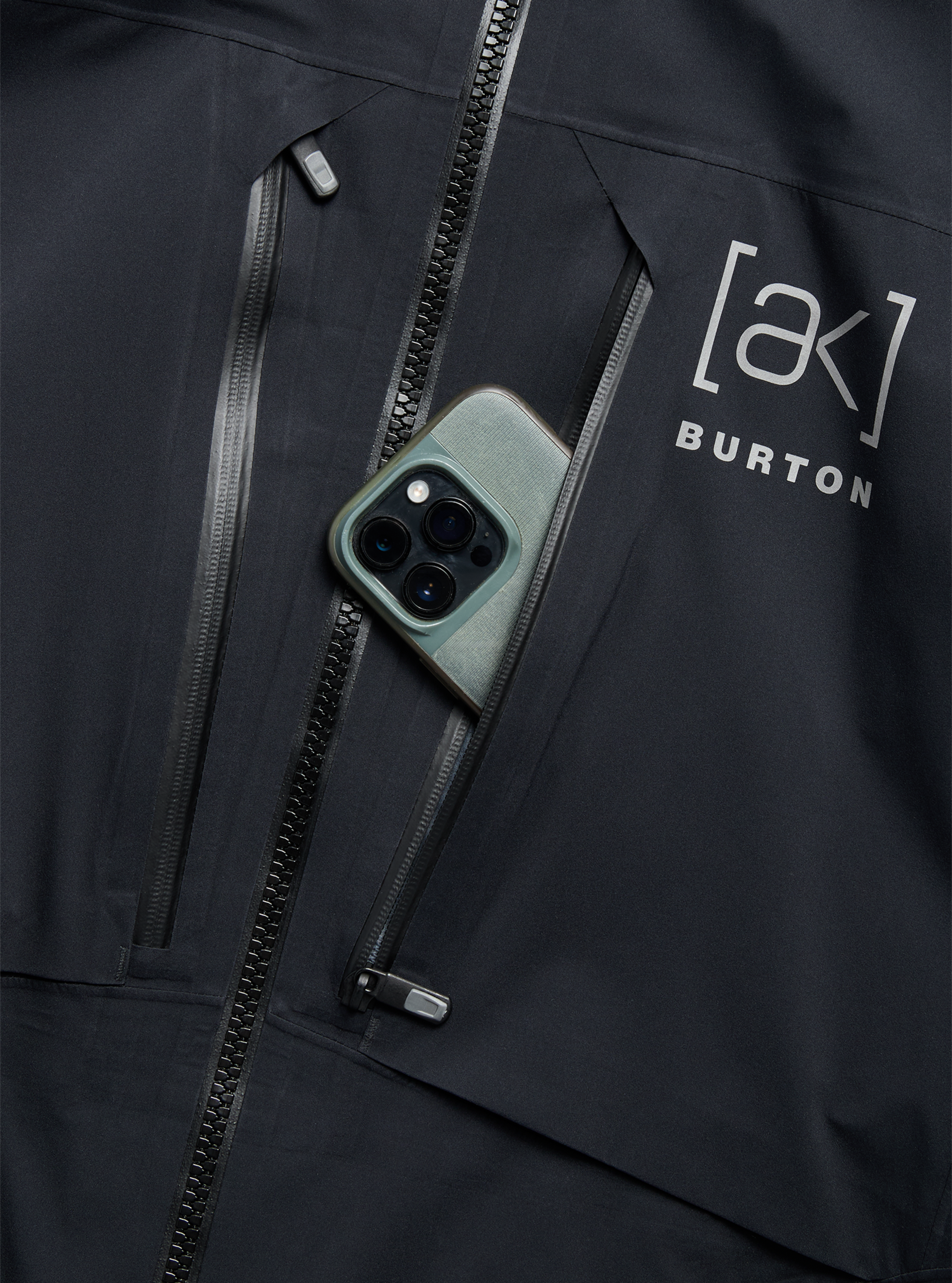 Burton [ak] Hover GORE-TEX jakke True Black skall