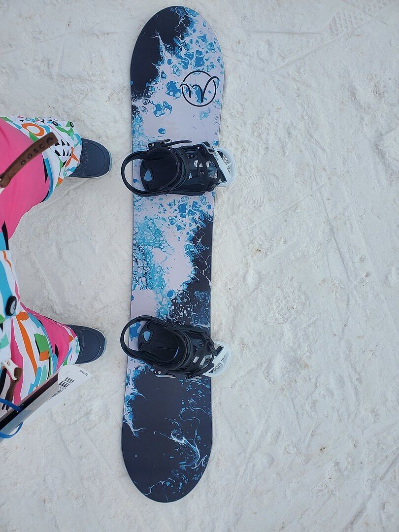 Burton Escapade snowboardbinding dame svart M myk