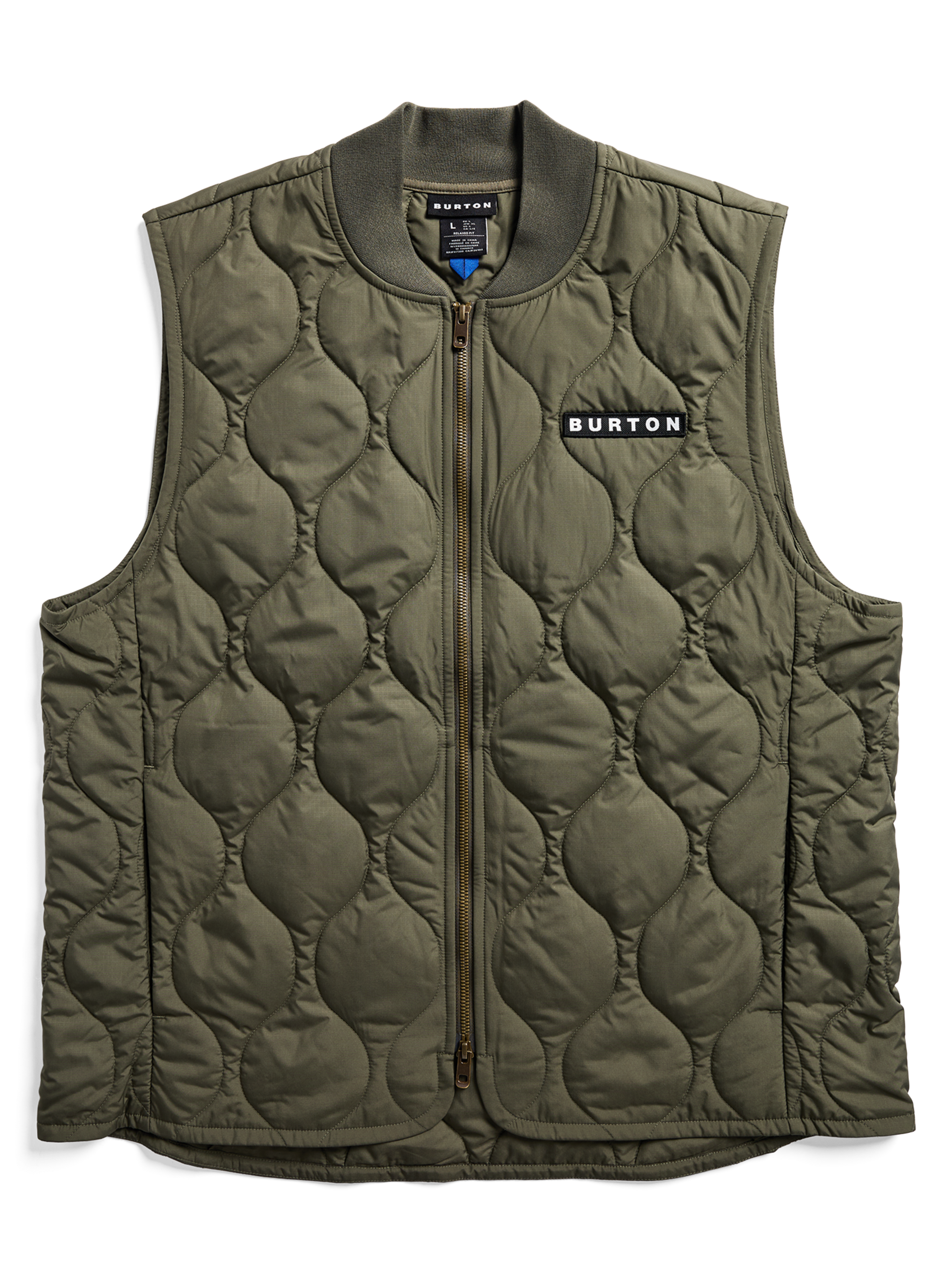 Burton Quilted Synthetic vest 100g True Black