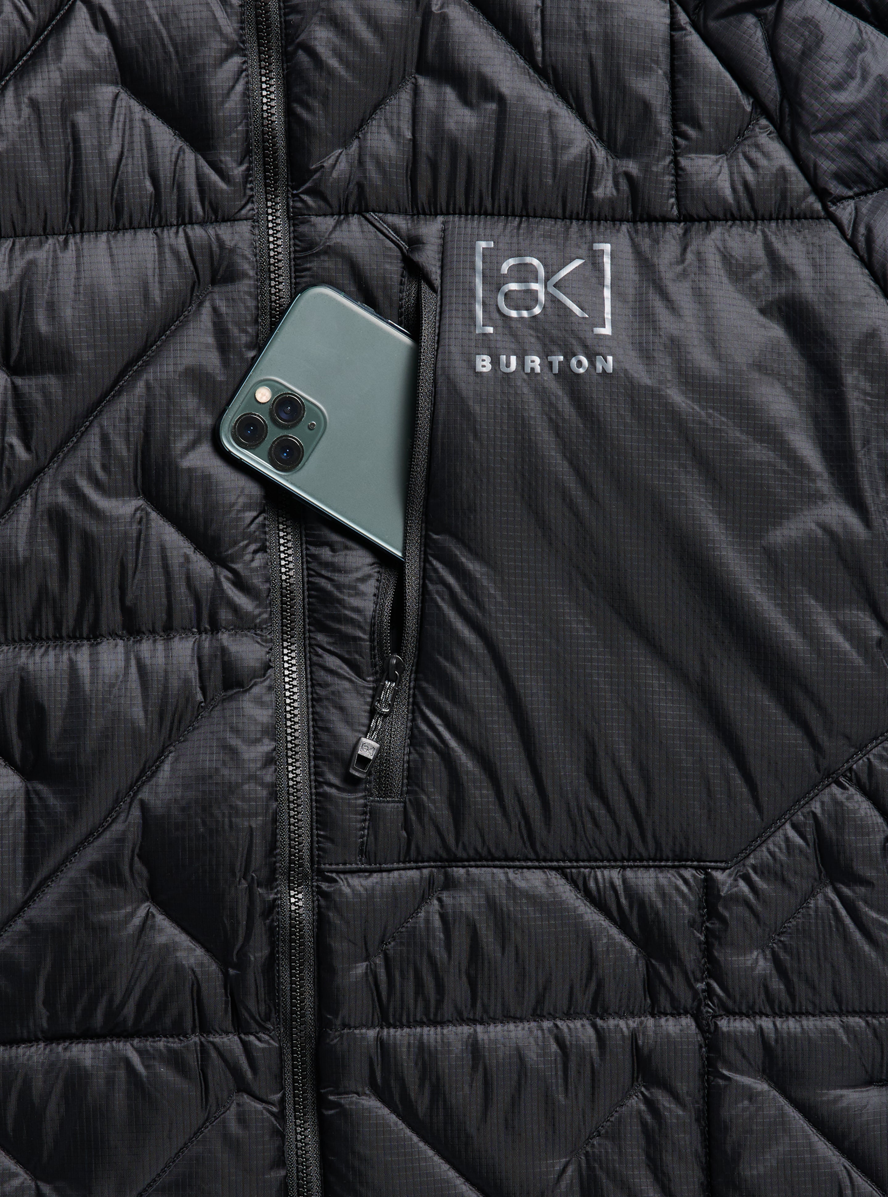Burton [ak] Baker Hooded dunjakke herre True Black touring