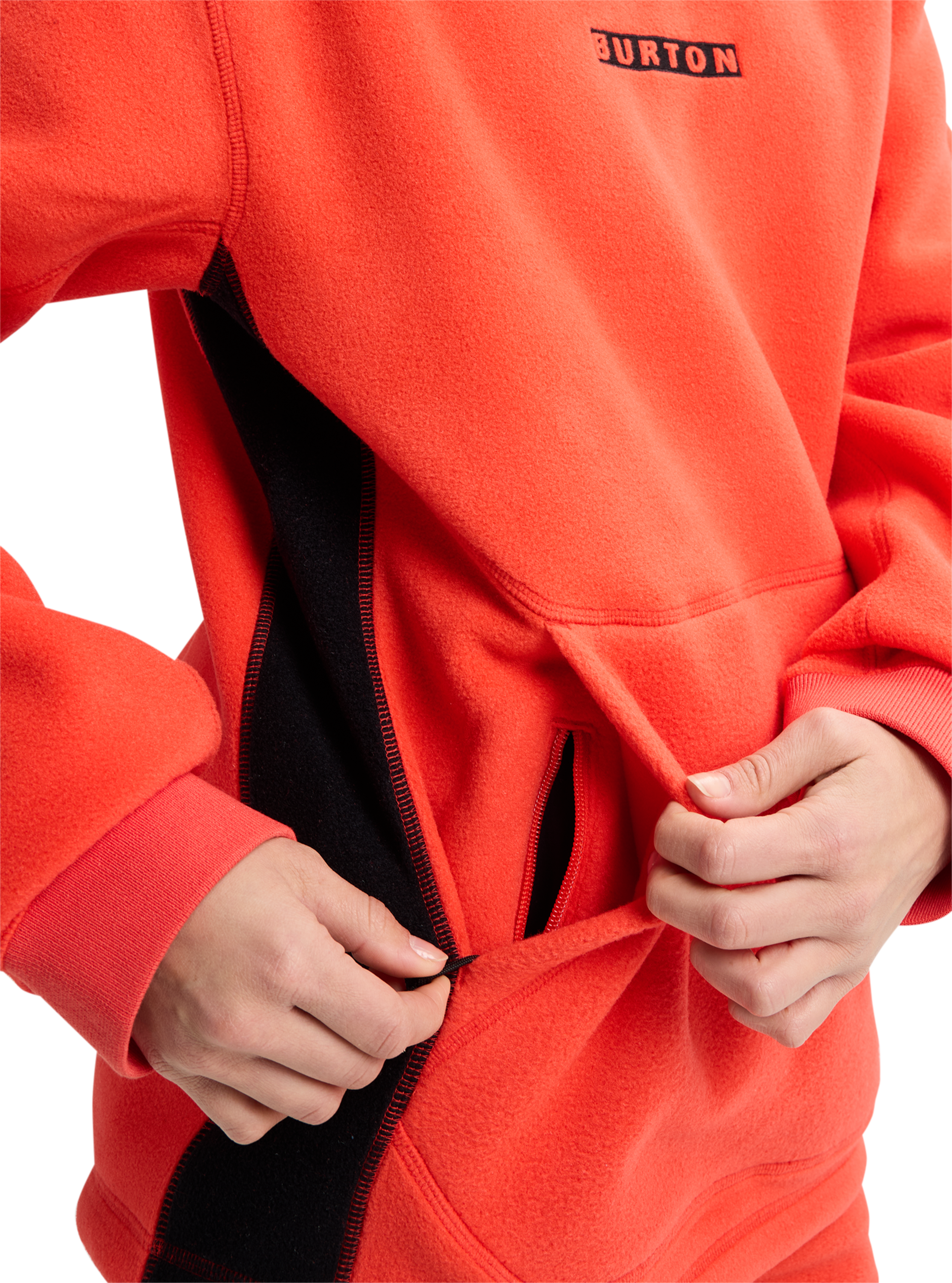 Burton Cinder Fleece Hoodie lysturkis