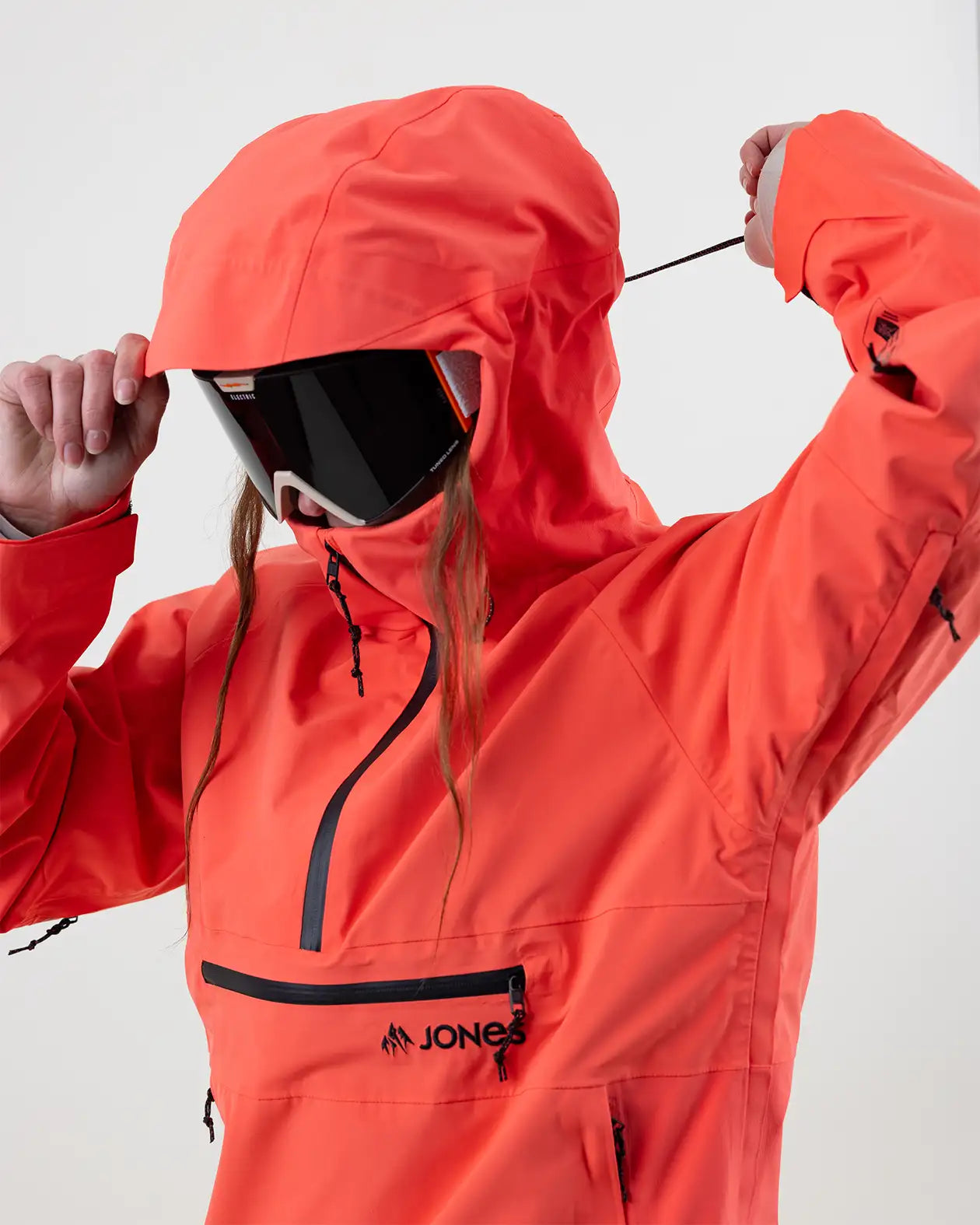 Jones MTN Surf anorakk dame 20K resirkulert pullover