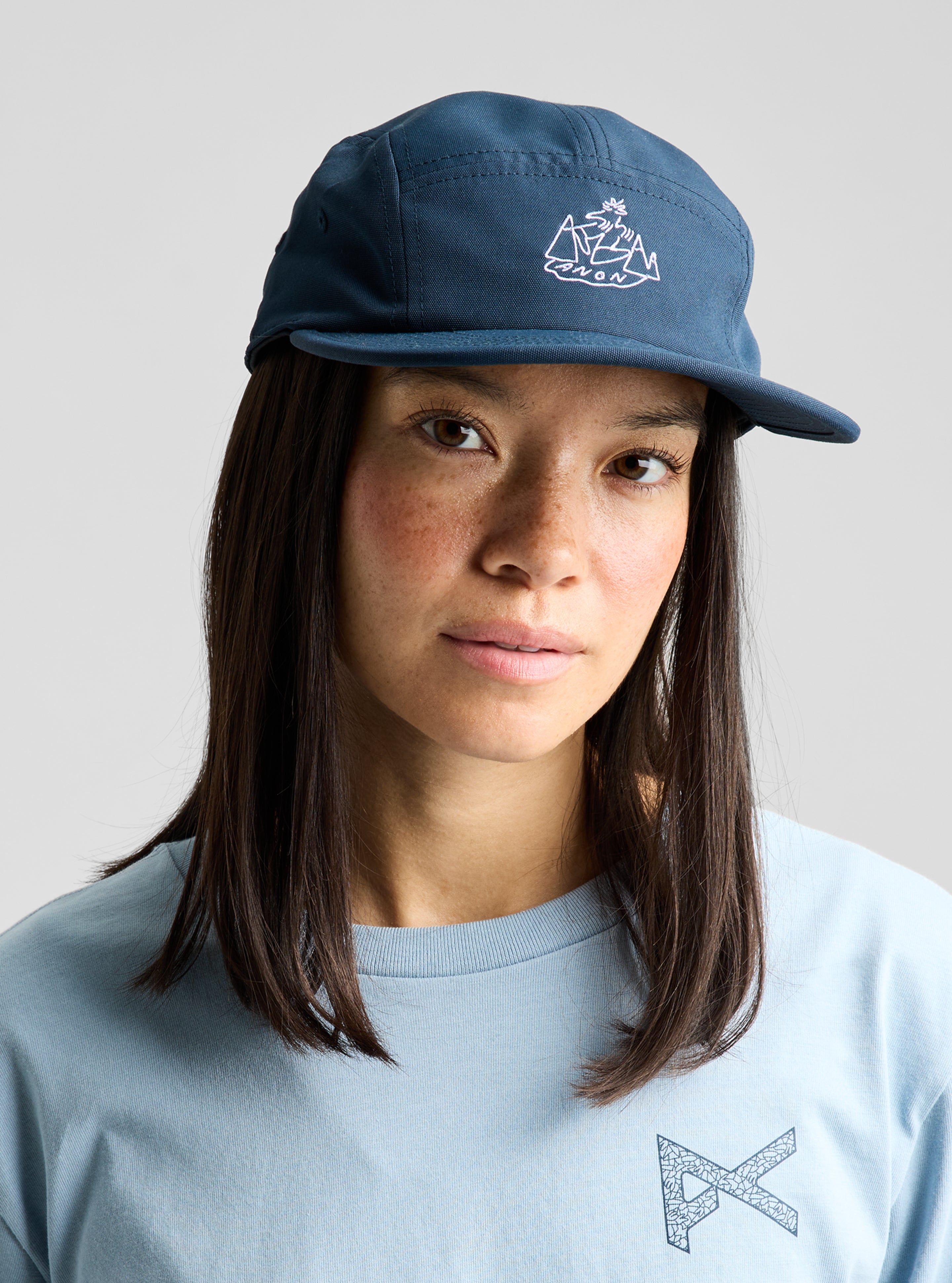 Anon Cordova Five-Panel Camp caps Dried Moss