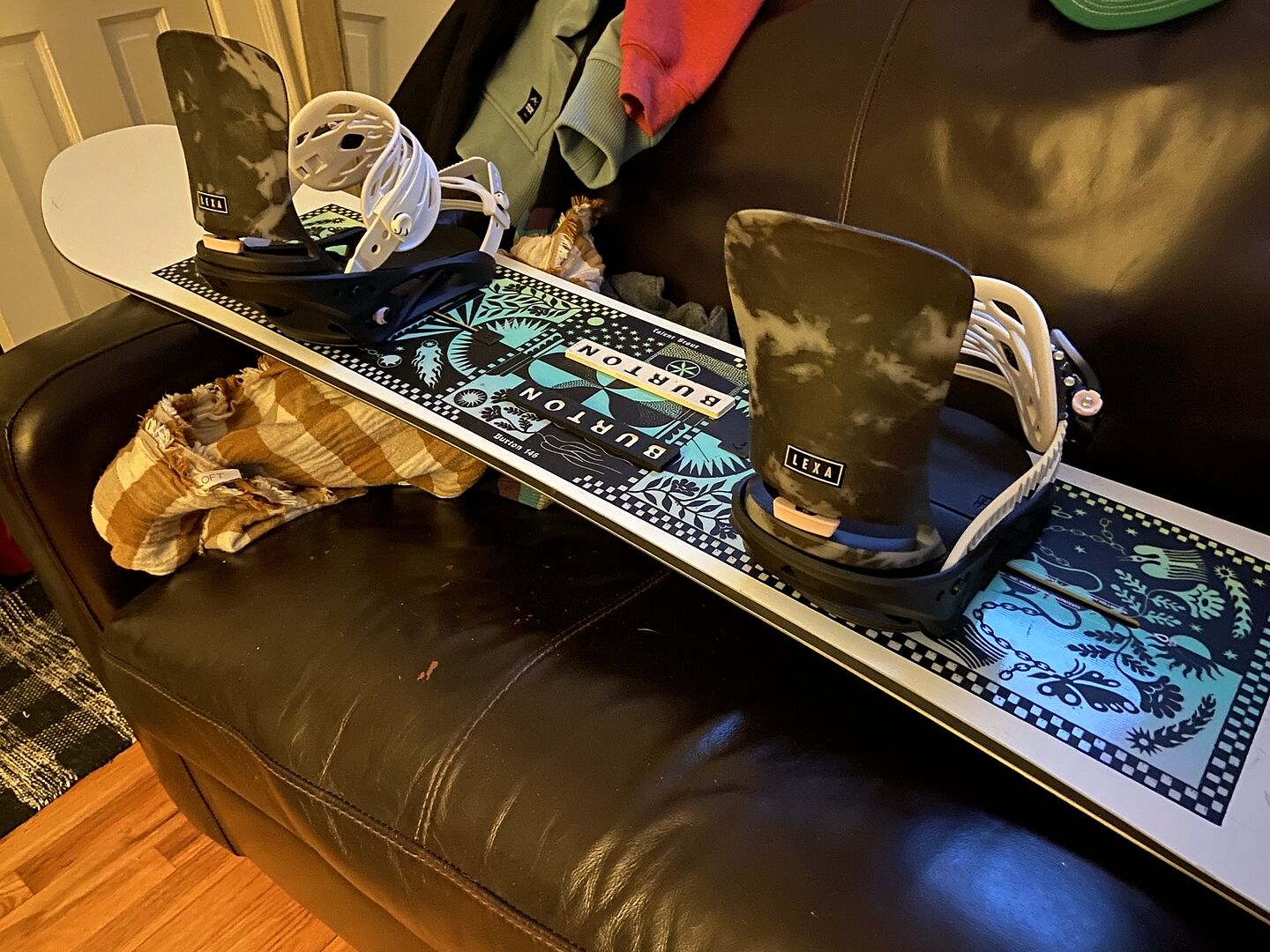 Burton Lexa snowboardbinding Black S dempet