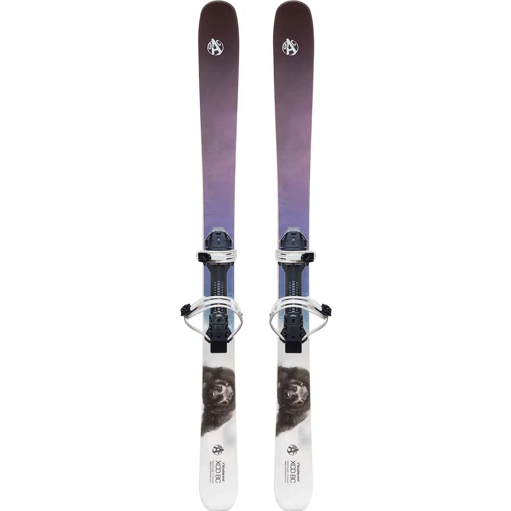 OAC Skinbased XCD BC 160 ski med feller stålkant