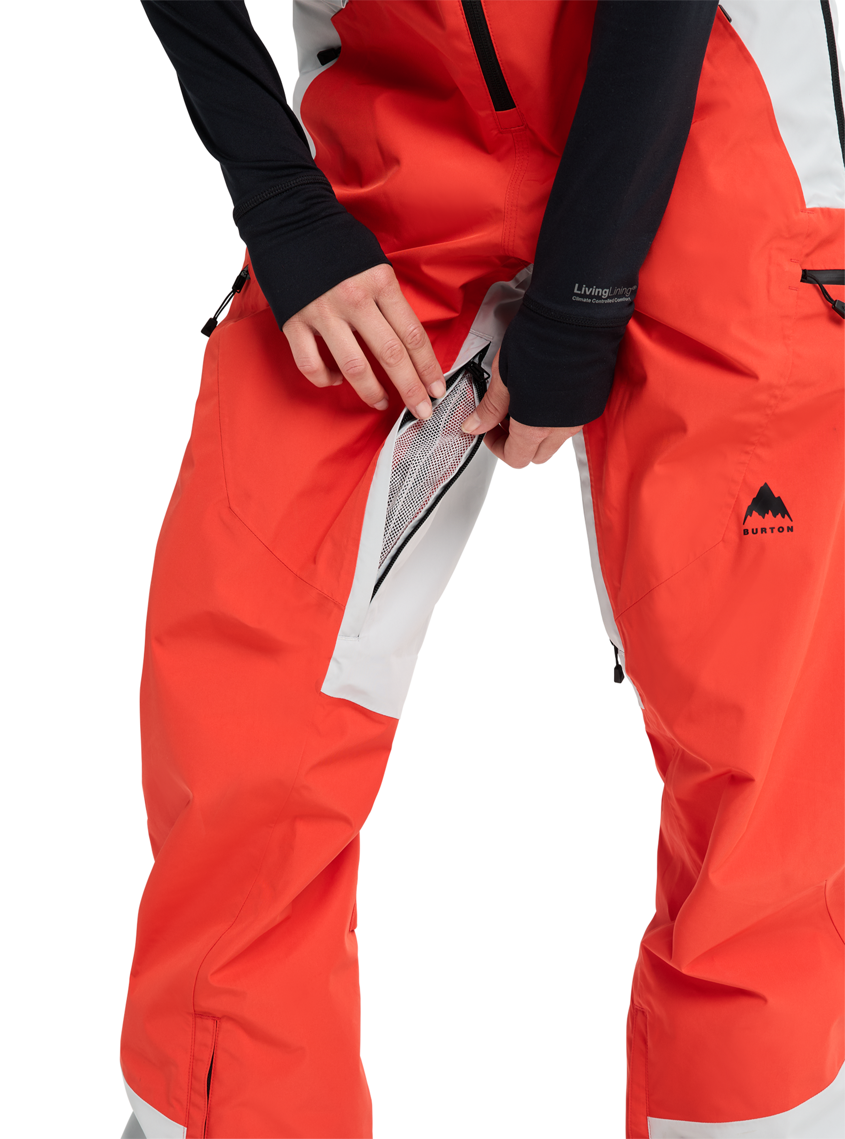 Burton Reserve GORE-TEX 2L selebukse dame Gray Cloud