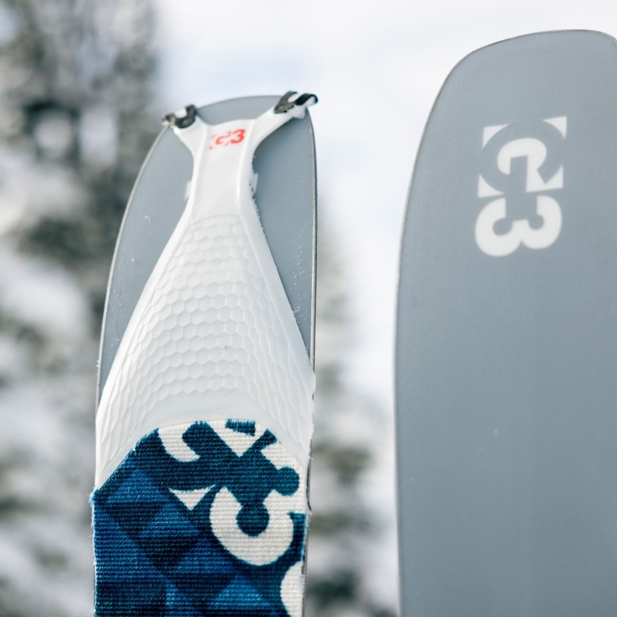 G3 Alpinist+ Grip skifeller nylon feste i bakken