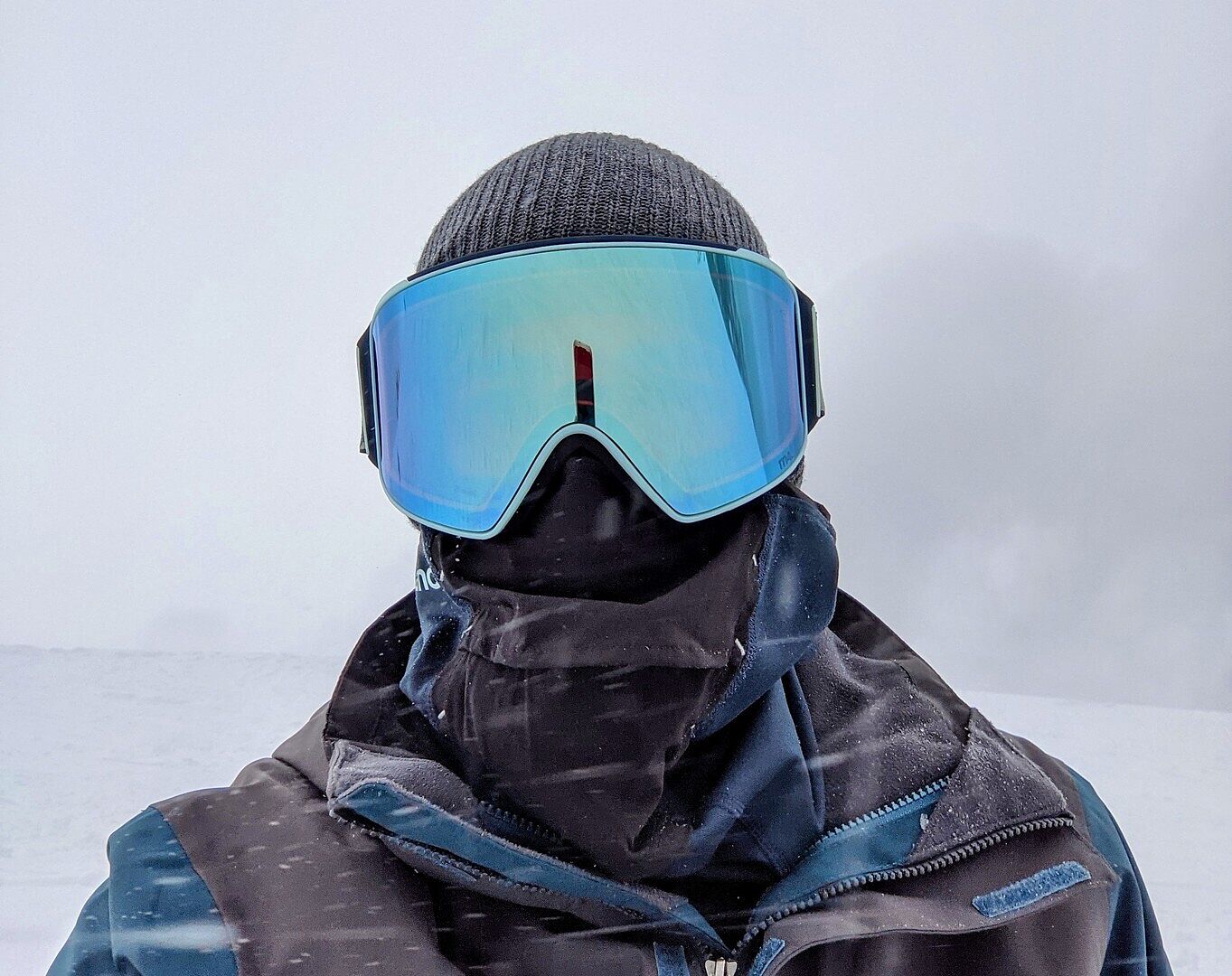 Anon M4 Cylindrical snøbriller LB Midnight Gus blå linse