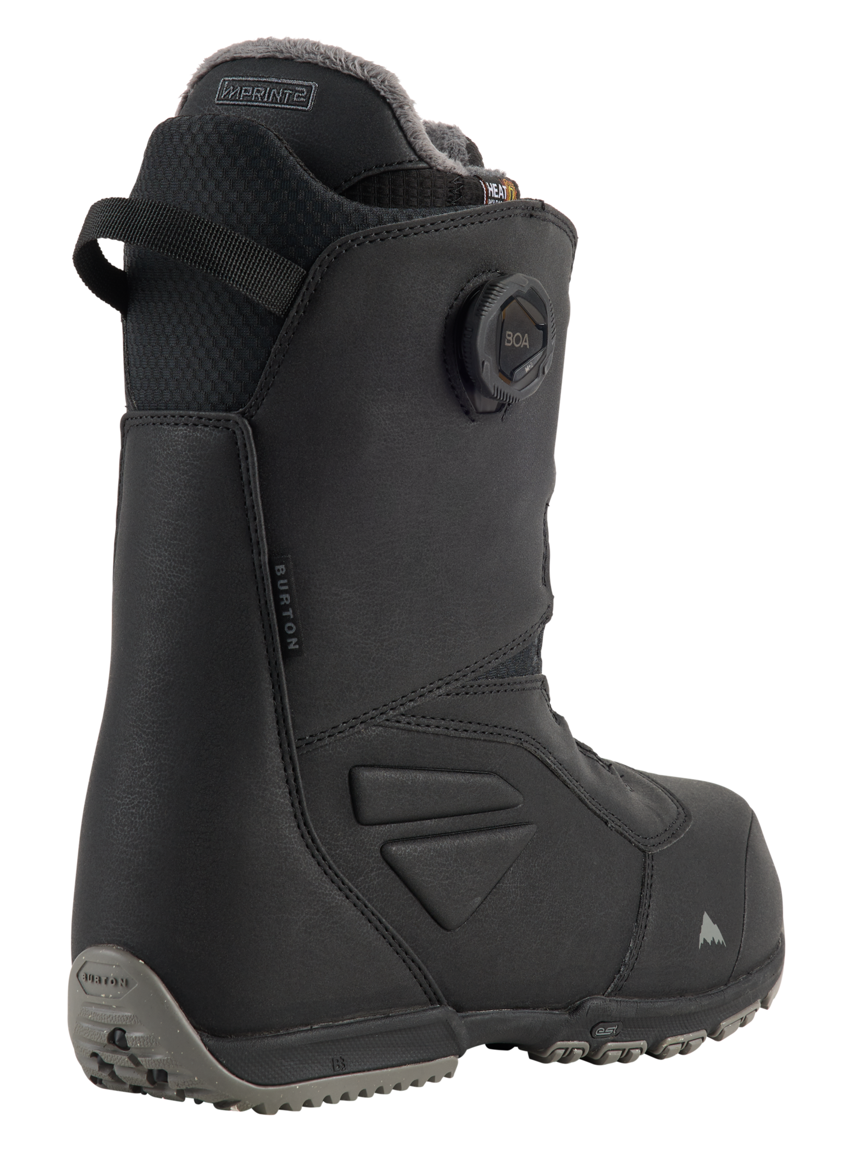 Burton Ruler BOA snowboardboots svart middels stive