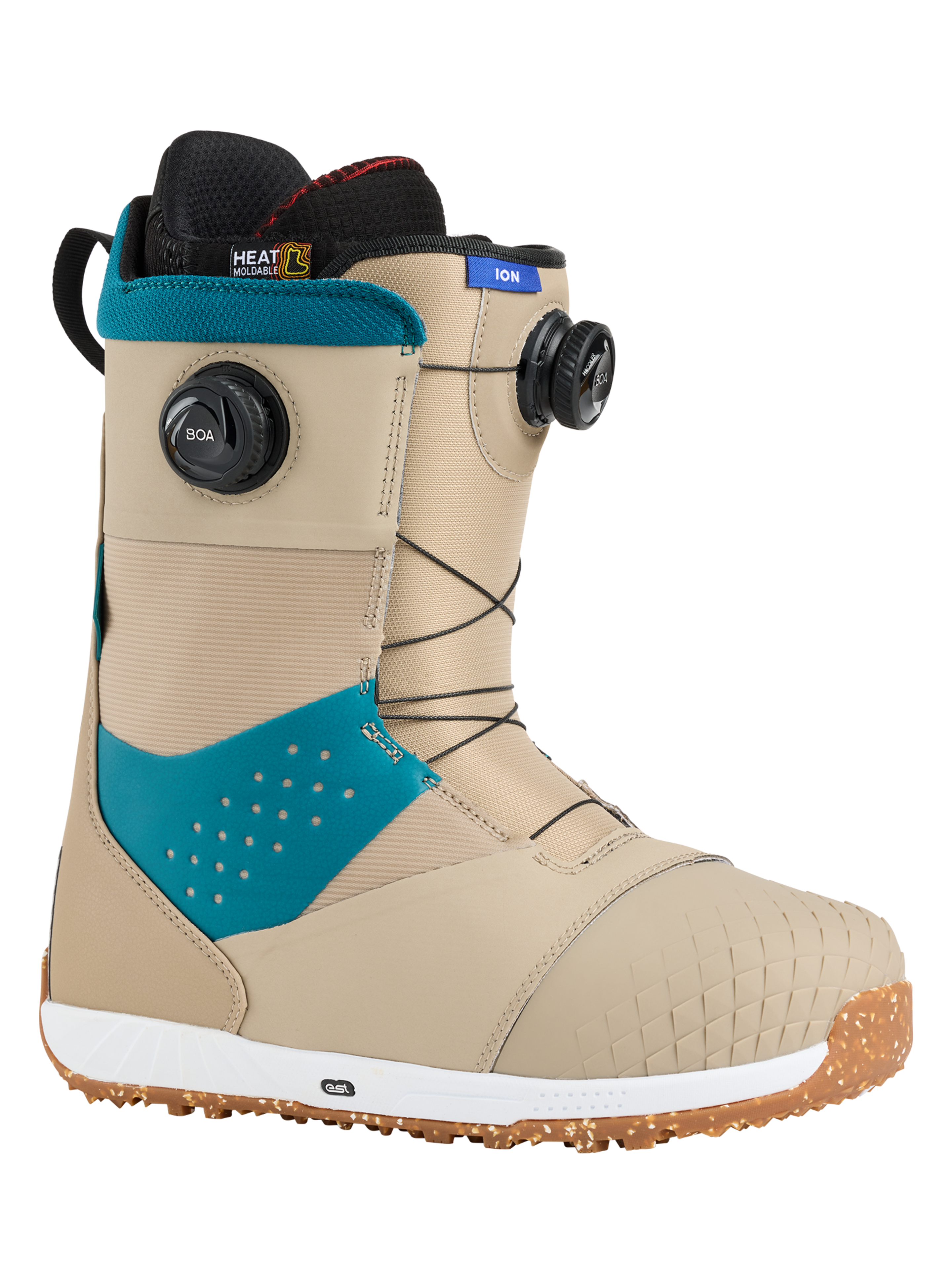 Burton Ion BOA snowboardstøvler Black stive herre