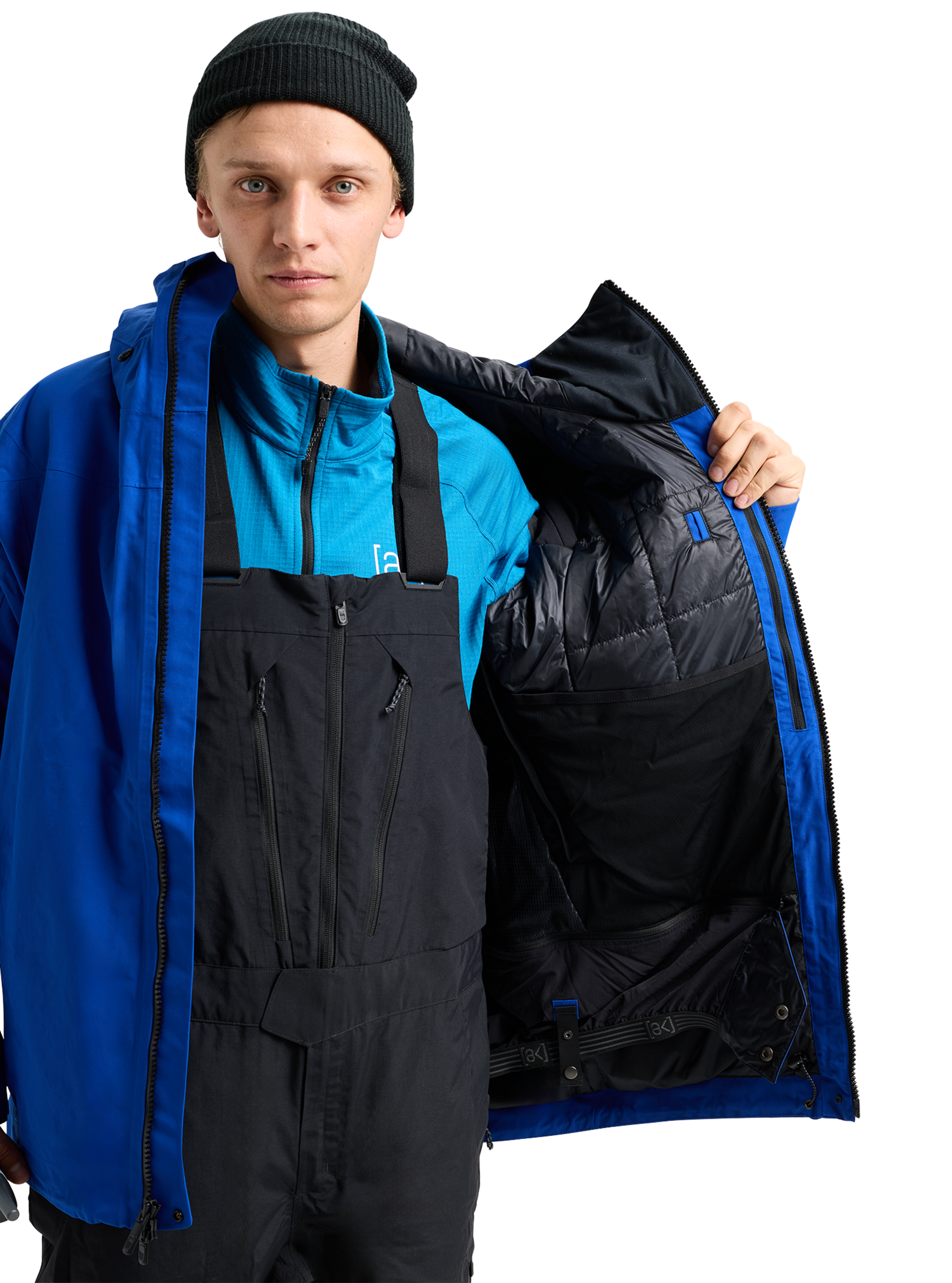 Burton [ak] Helitack GORE-TEX jakke herre jake blue isolert