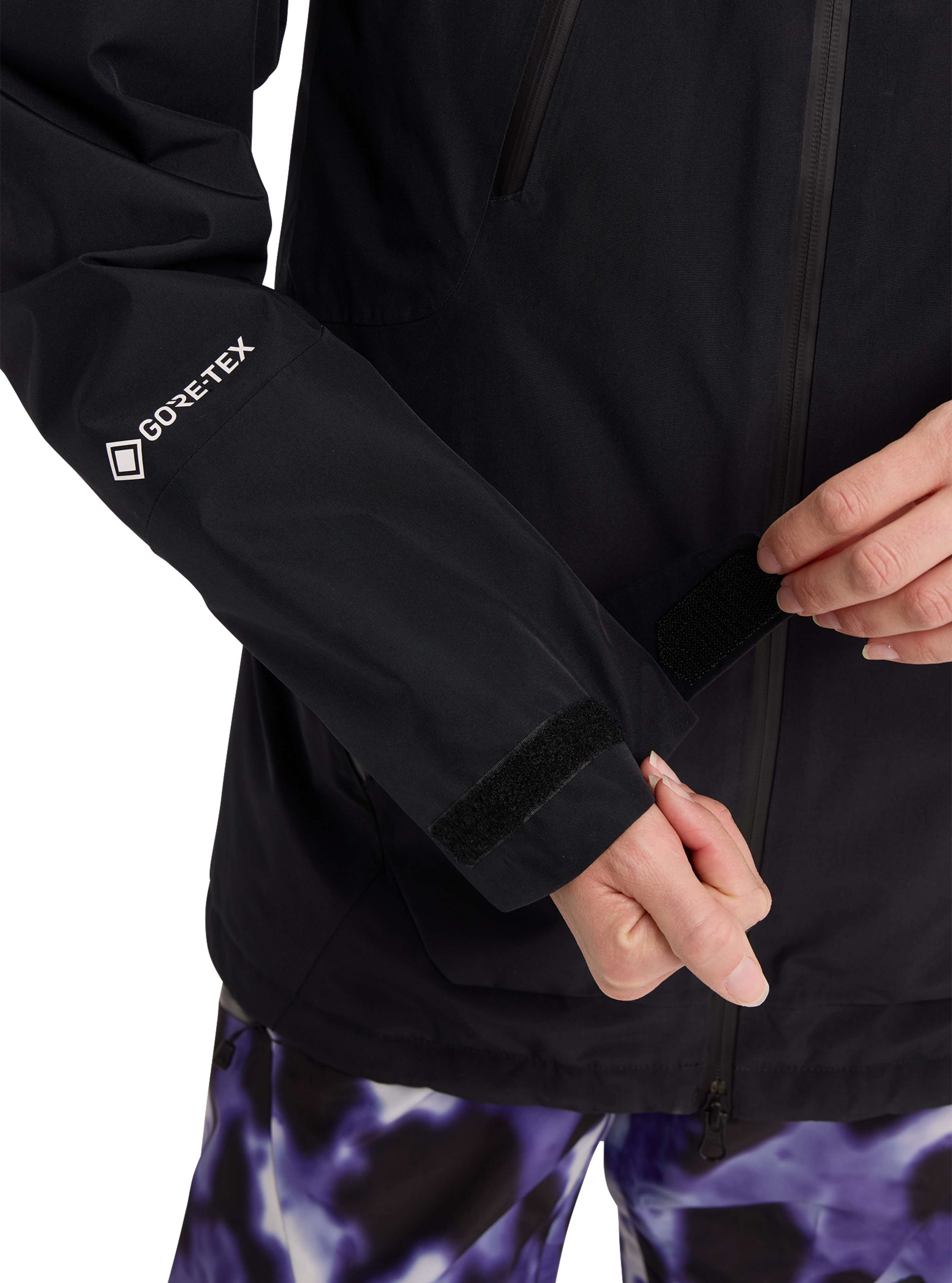 Burton Reserve GORE-TEX 2L jakke dame true black vanntett