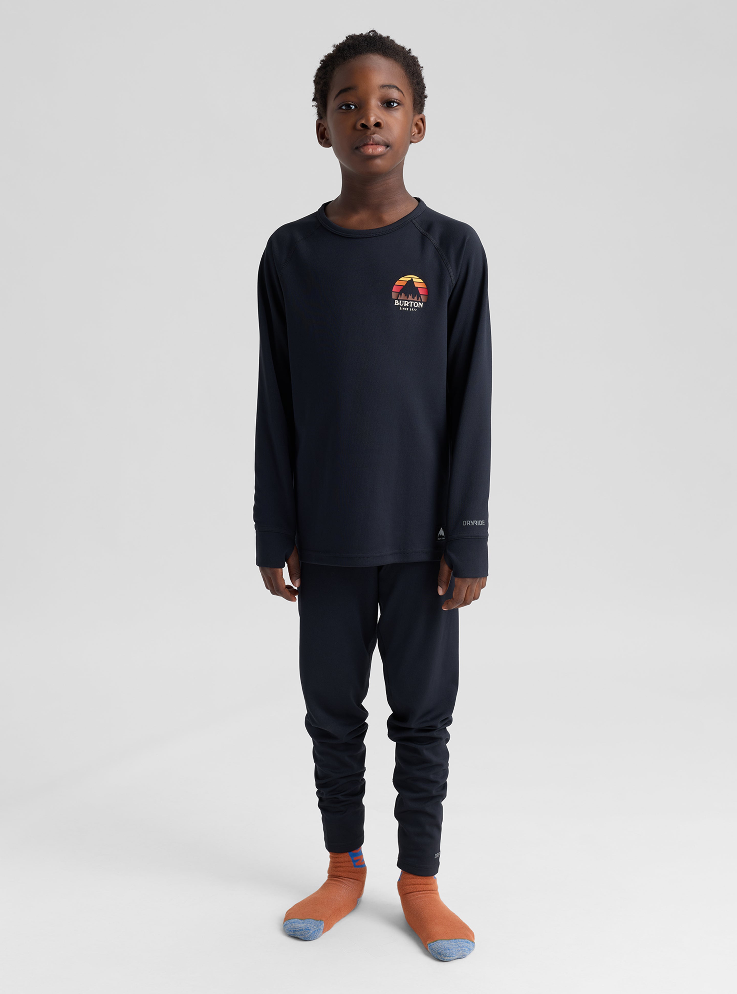 Burton Lightweight baselag sett barn Crumple Dye stretch