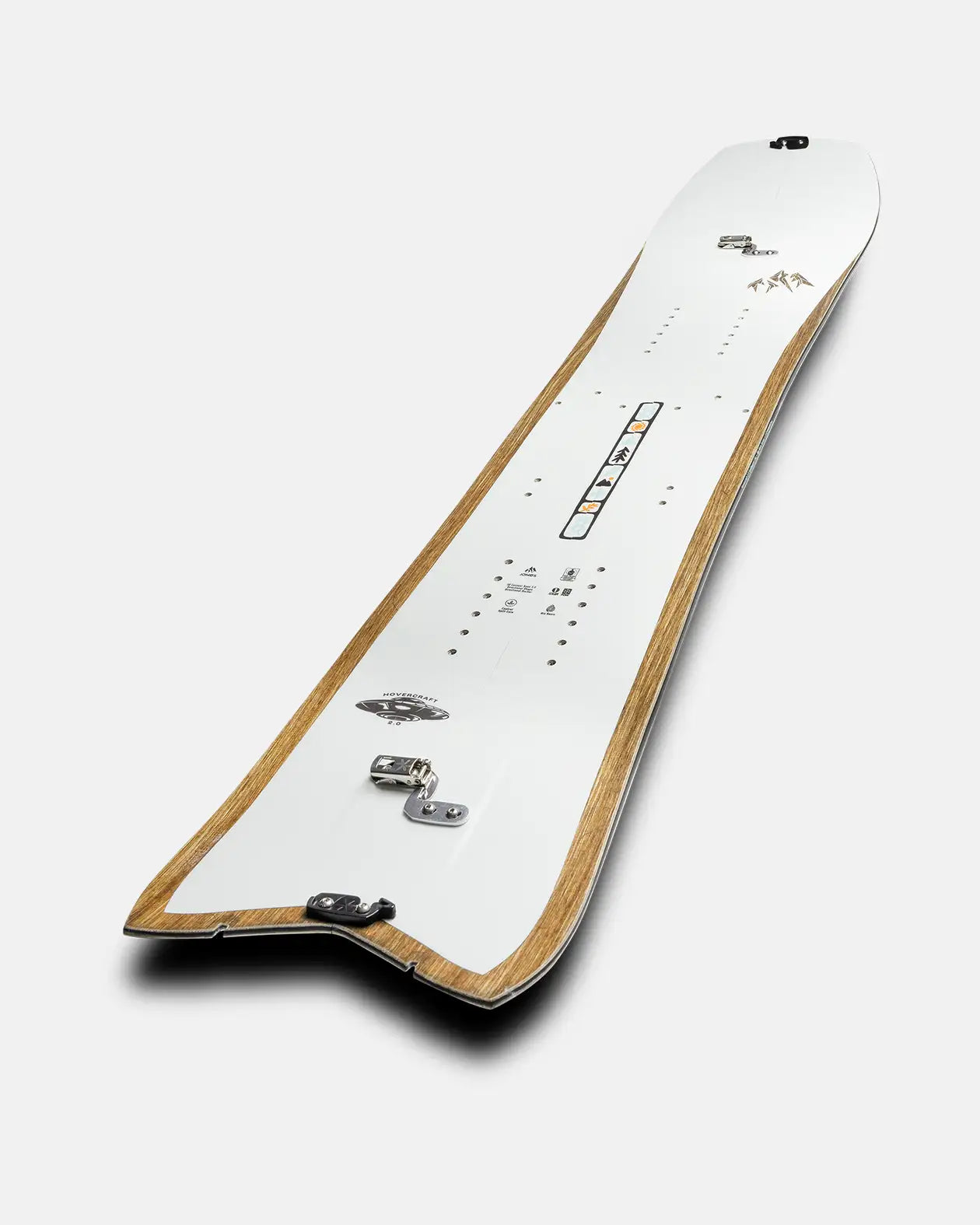 Jones Hovercraft 2.0 splitboard 156 for dyp snø