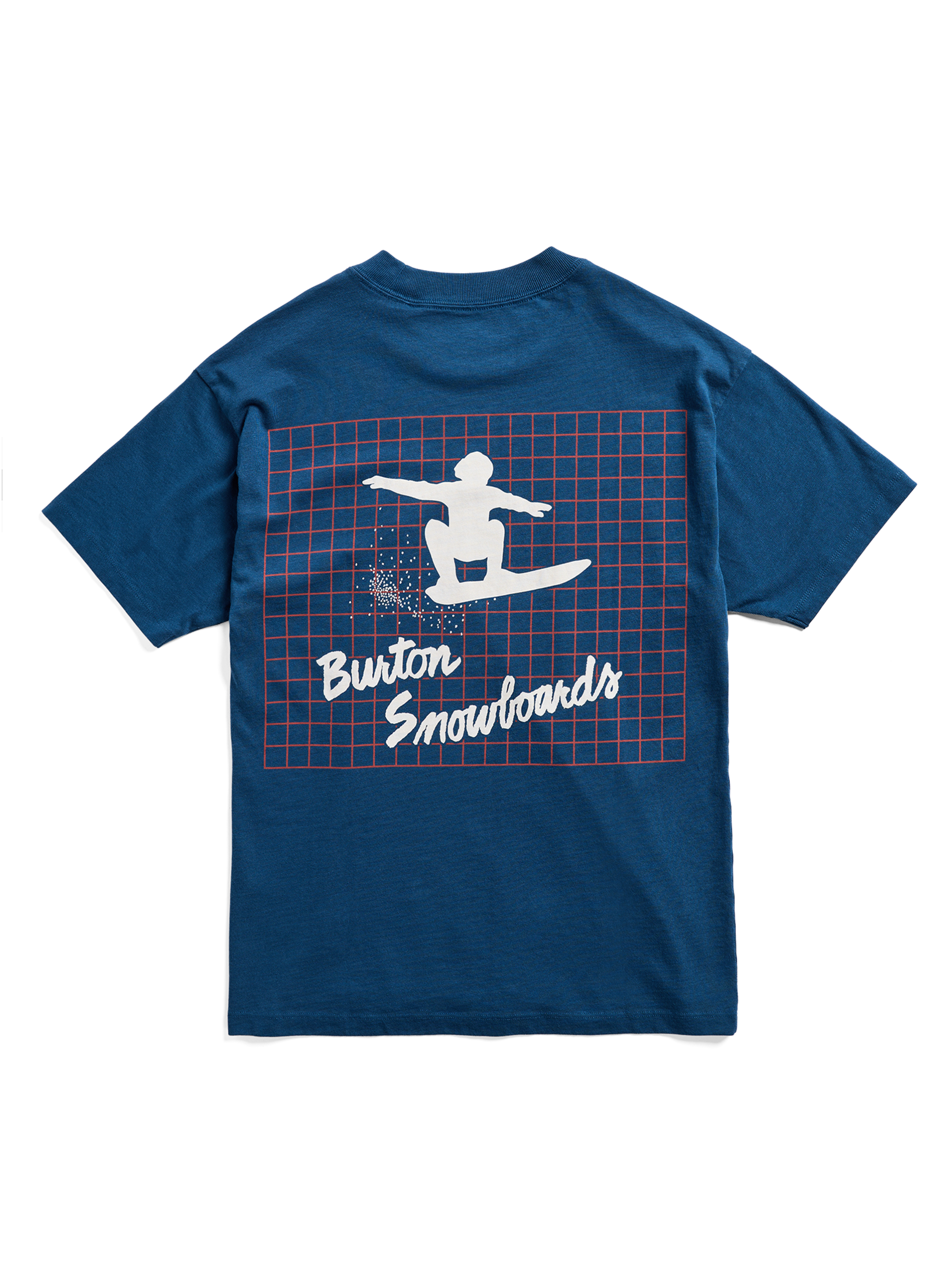 Burton 50th 83 Squared t-skjorte stout white bomull