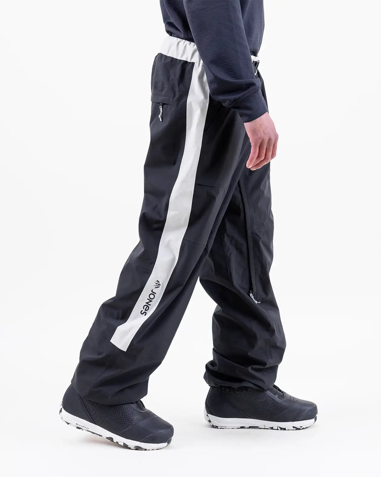 Jones MTN Surf Tweaker snowboardbukse Stealth Black resirkulert