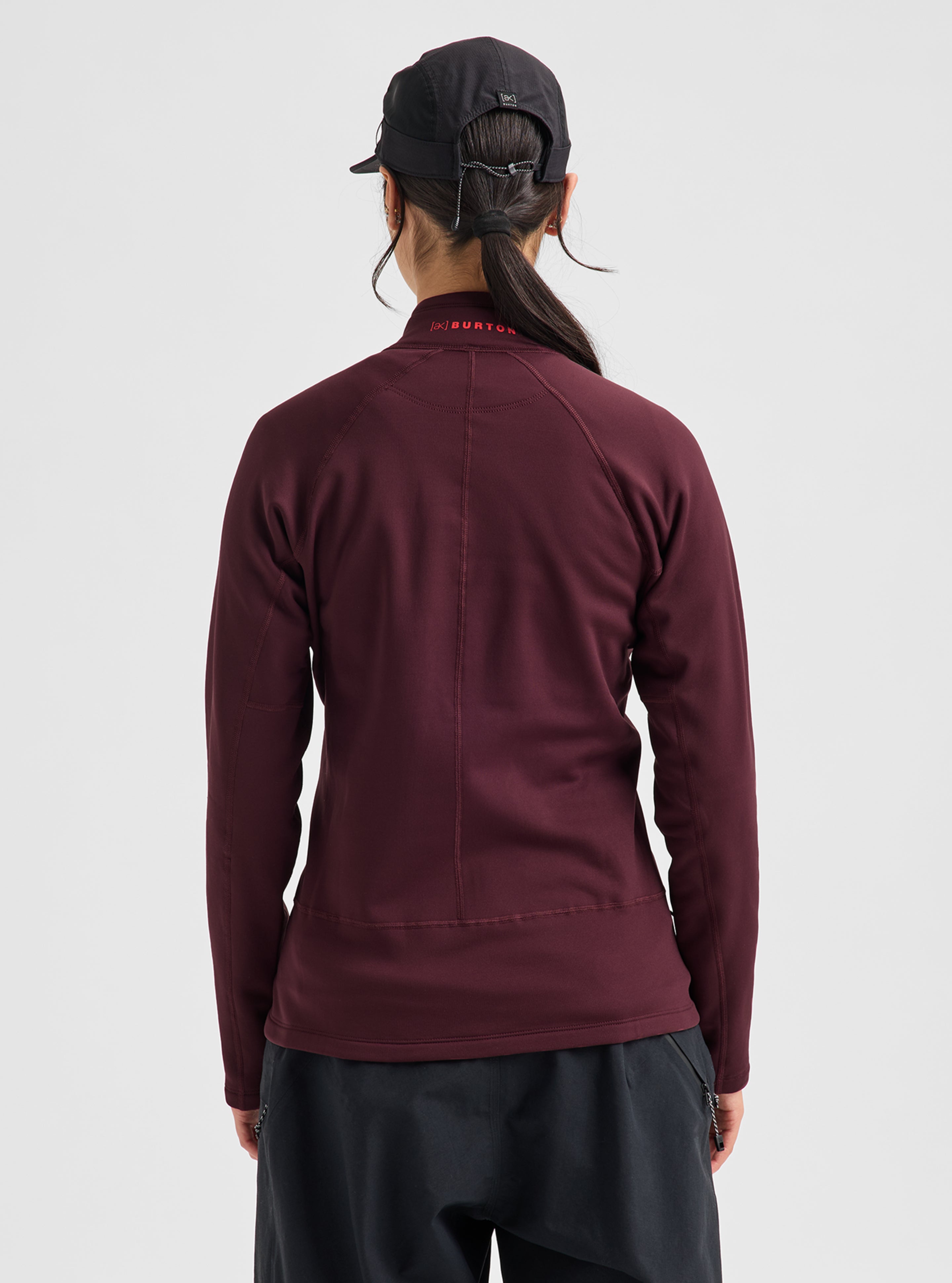 Burton [ak] Baker Stretch fleecejakke True Black stretch