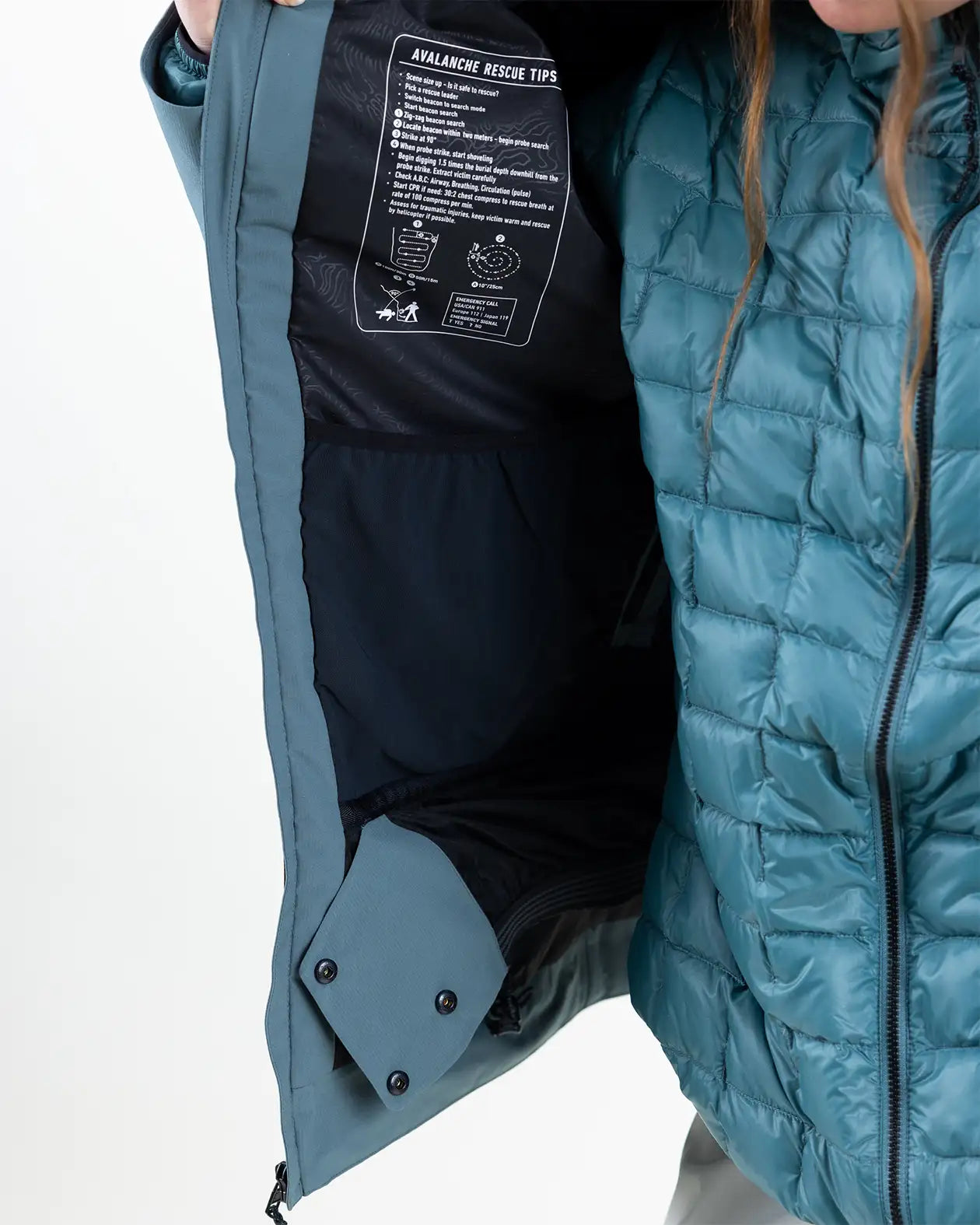 Jones MTN Surf jakke dame lett isolert 20K resirkulert