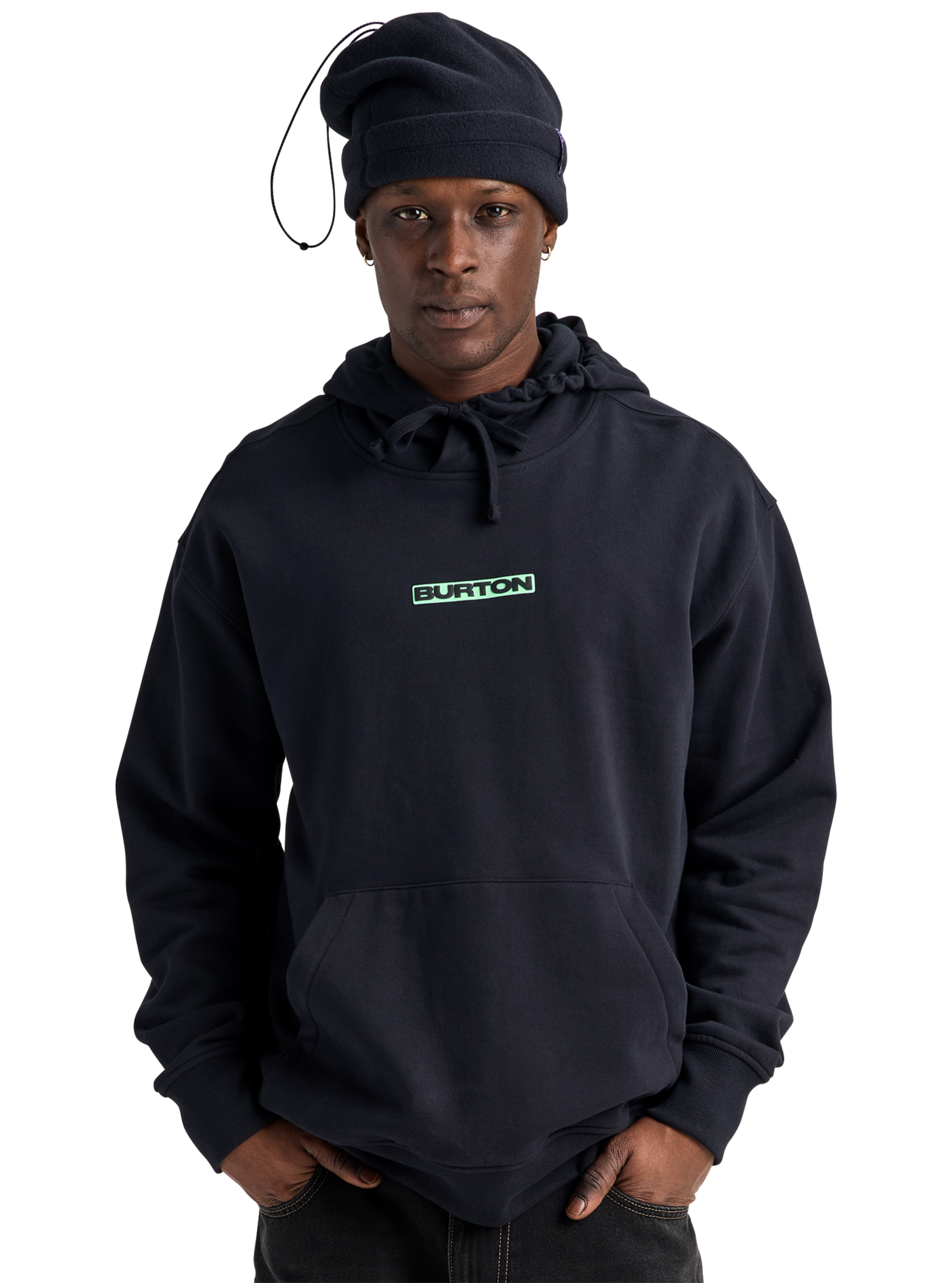 Burton From Burton to the World Hoodie svart