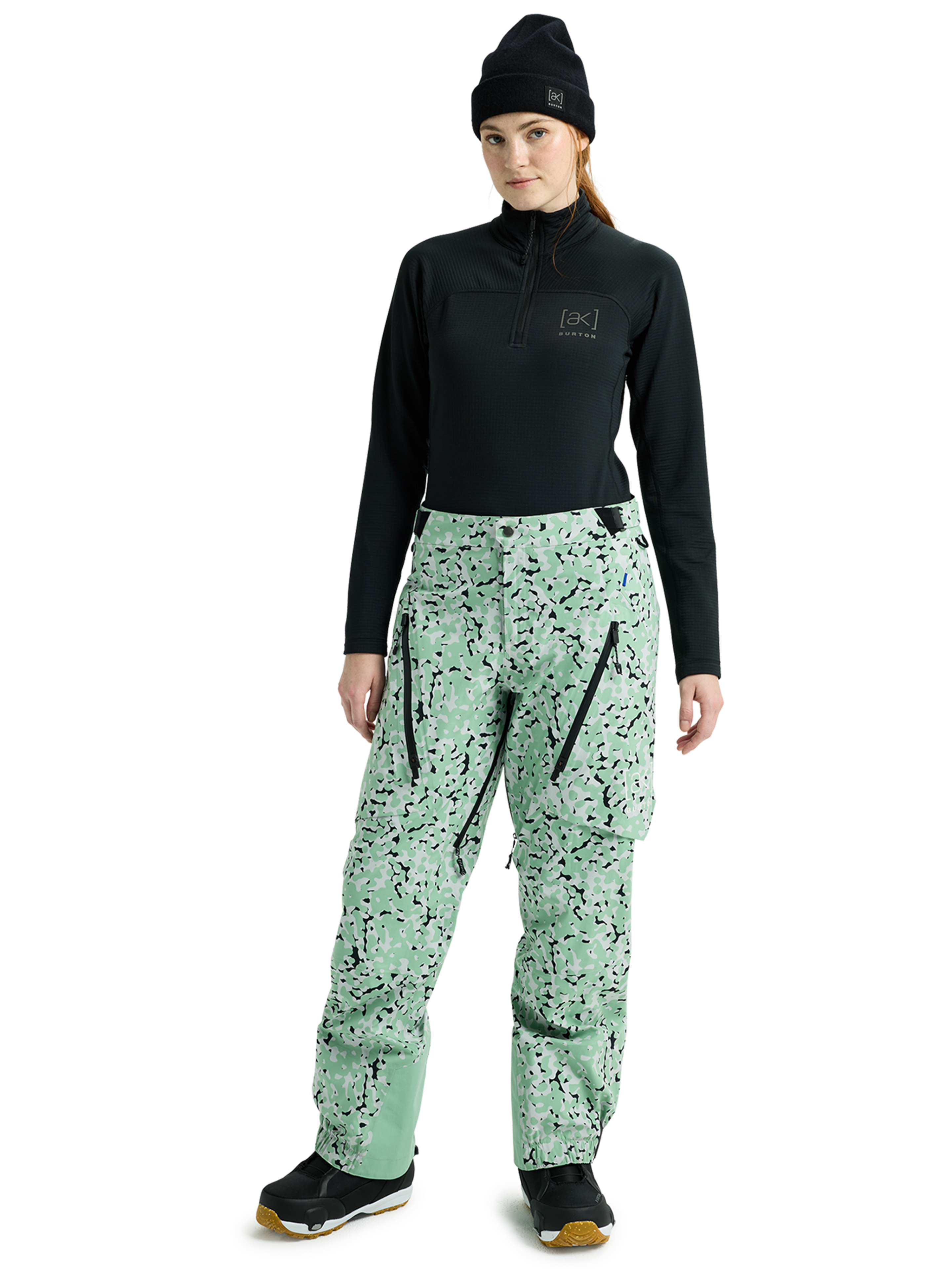 Burton [ak] Tuvak GORE-TEX C-KNIT 3L skallbukse Sage Dot Camo