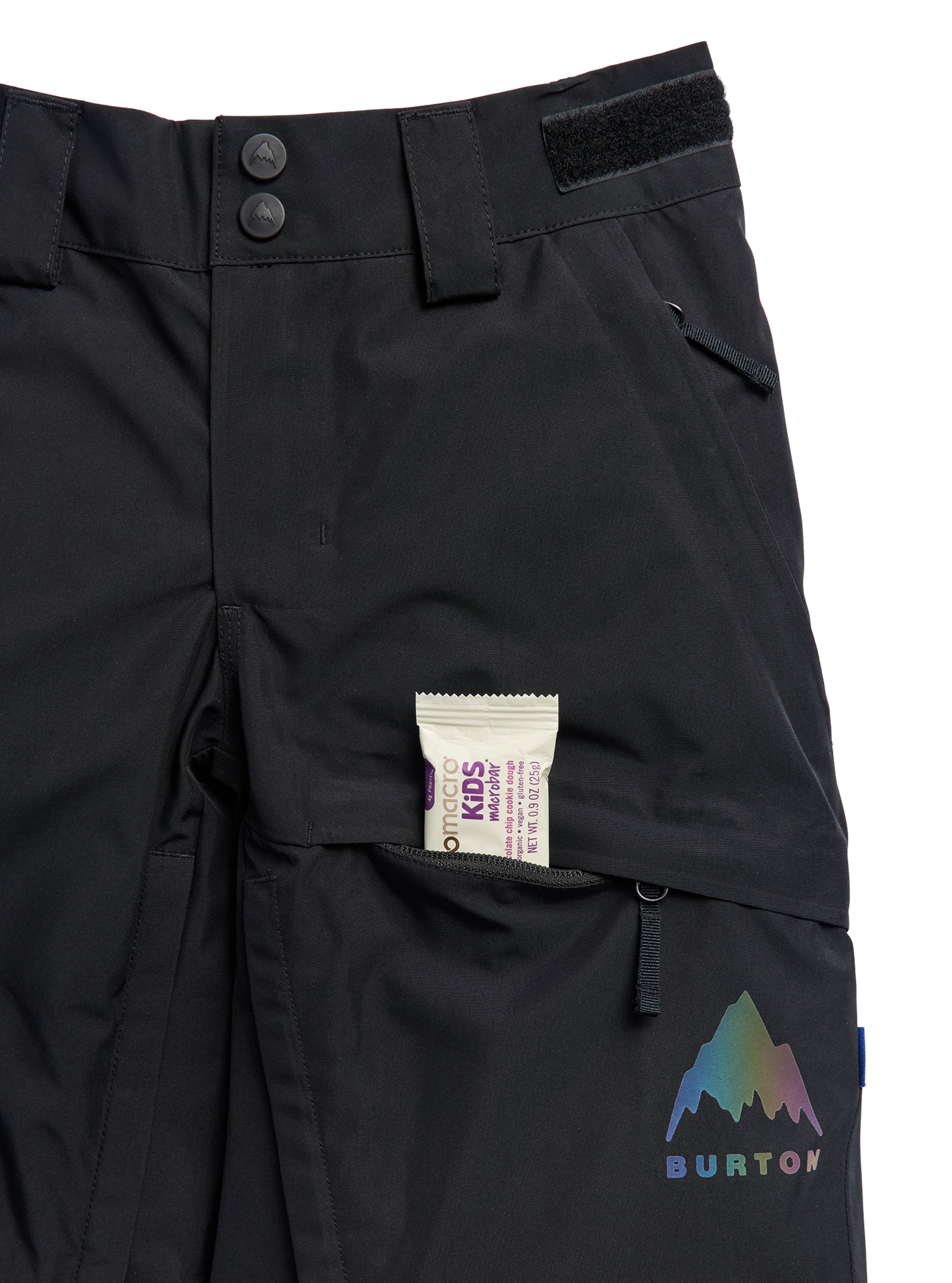 Burton GORE-TEX skallbukse barn True Black-svart