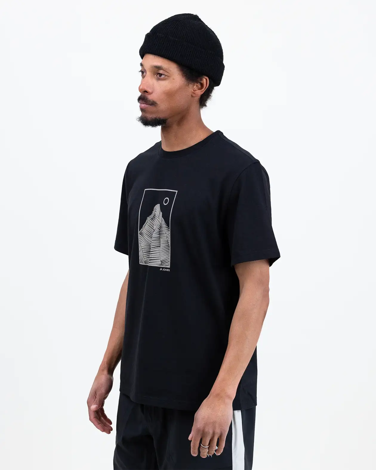 Jones Graphic Organic Cotton t-skjorte arctic blue økologisk