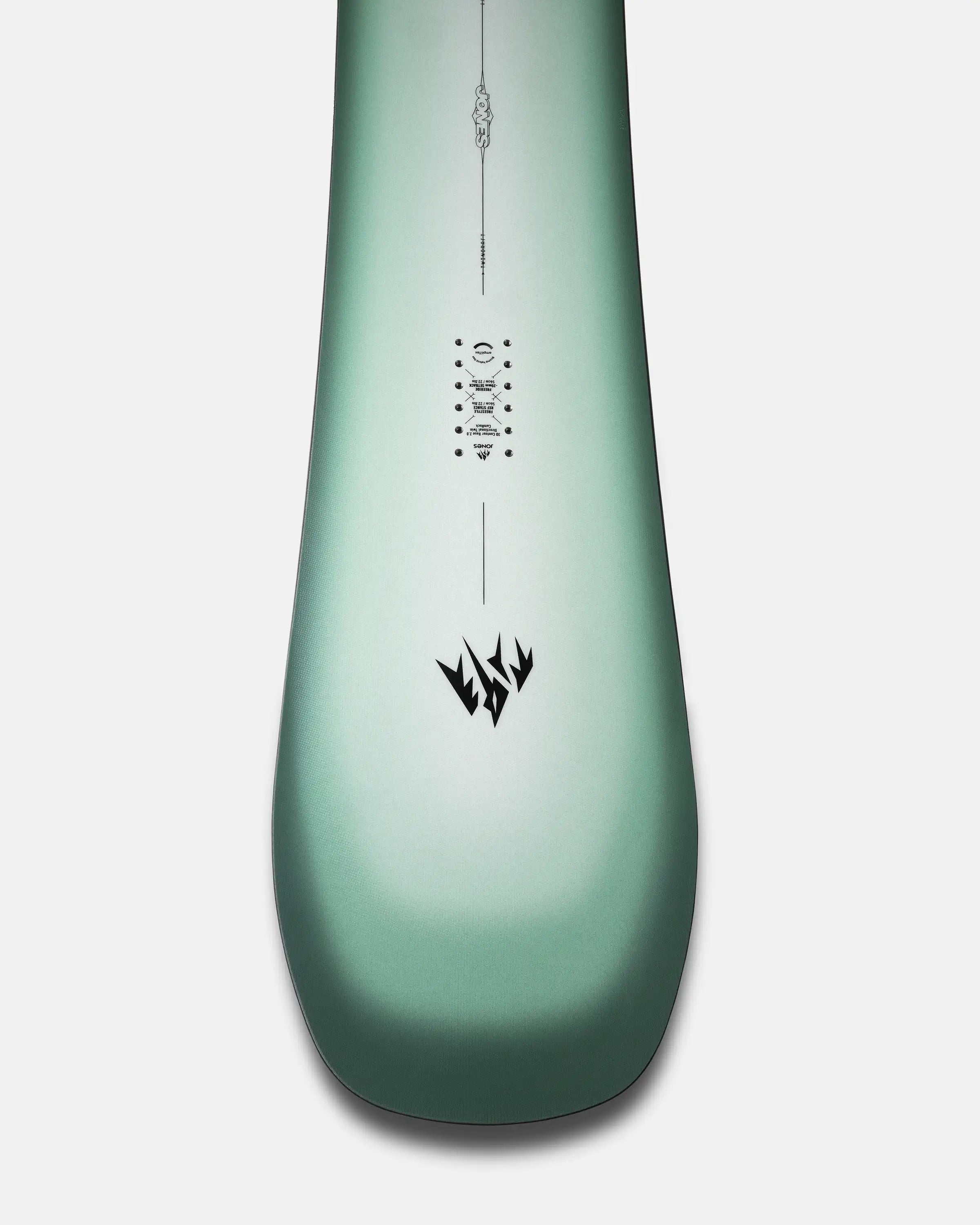 Jones Twincraft snowboard 154 bred twin til pudder