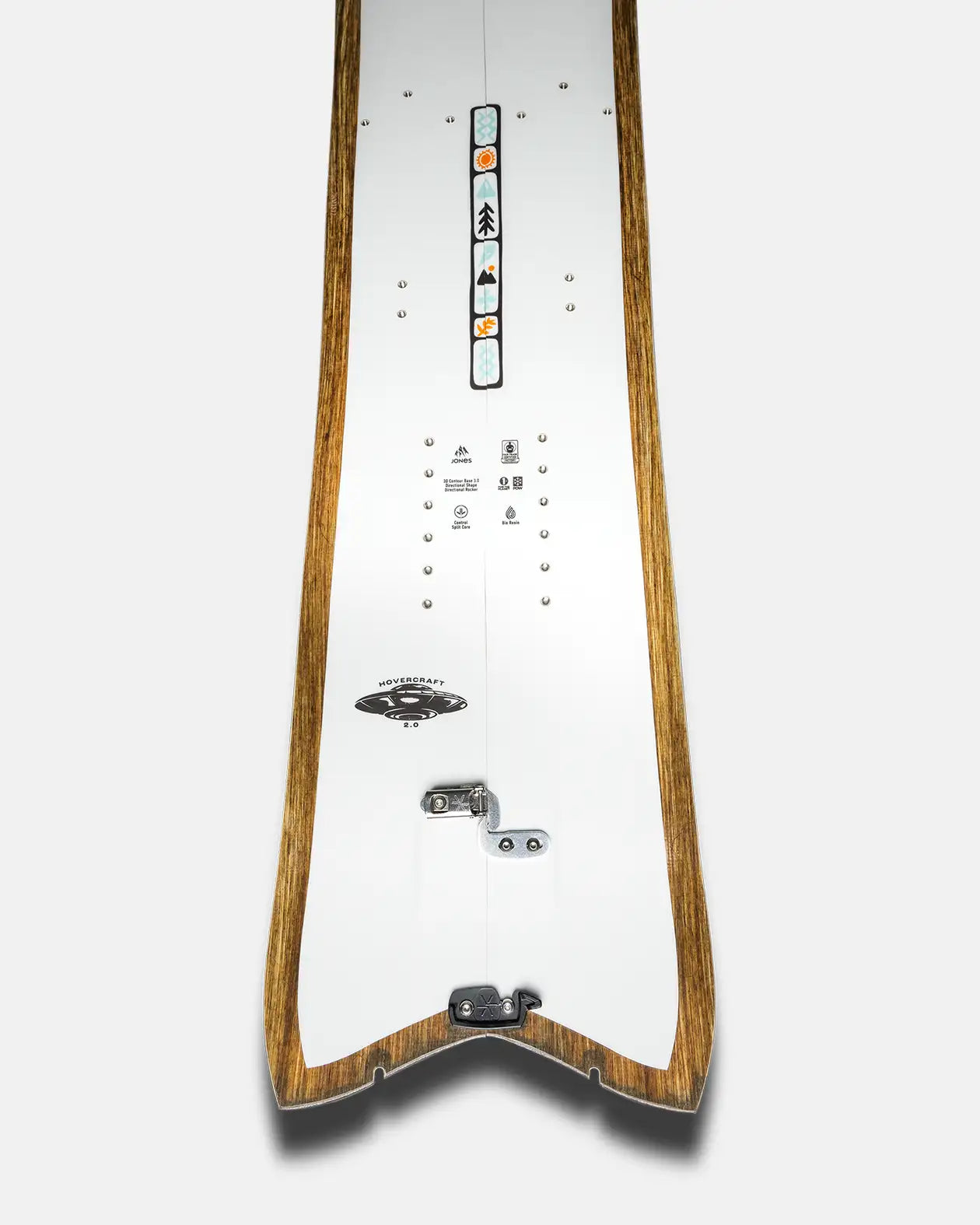 Jones Hovercraft 2.0 splitboard 156 for dyp snø