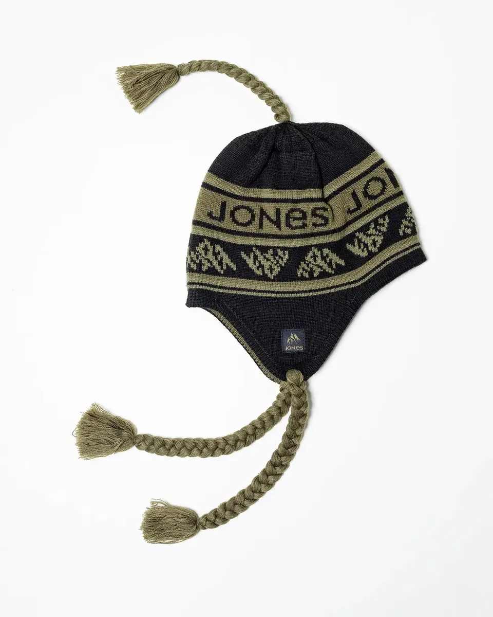 Jones Inaki Recycled Beanie 2026 lue stealth black resirkulert