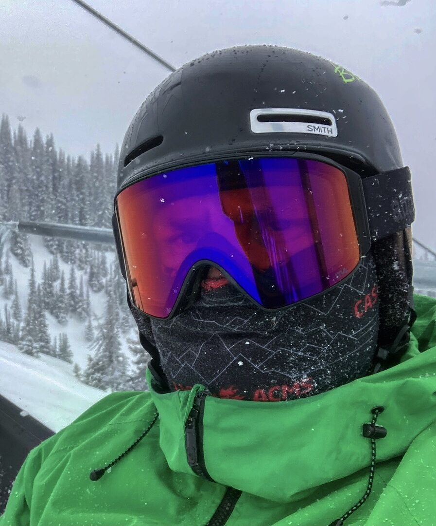 Anon M4 Cylindrical snøbriller LB Midnight Gus blå linse