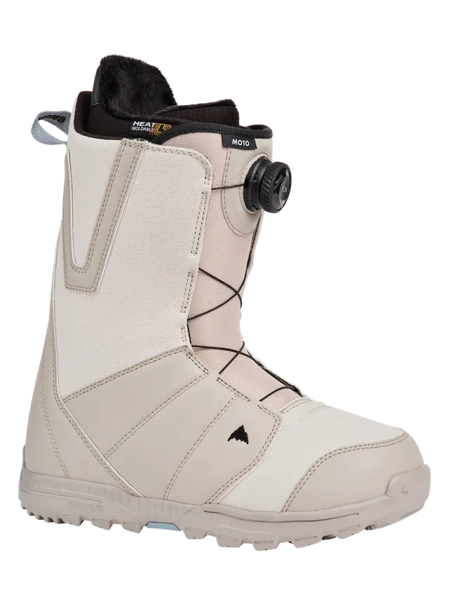 Burton Moto BOA snowboardstøvler Black myk flex
