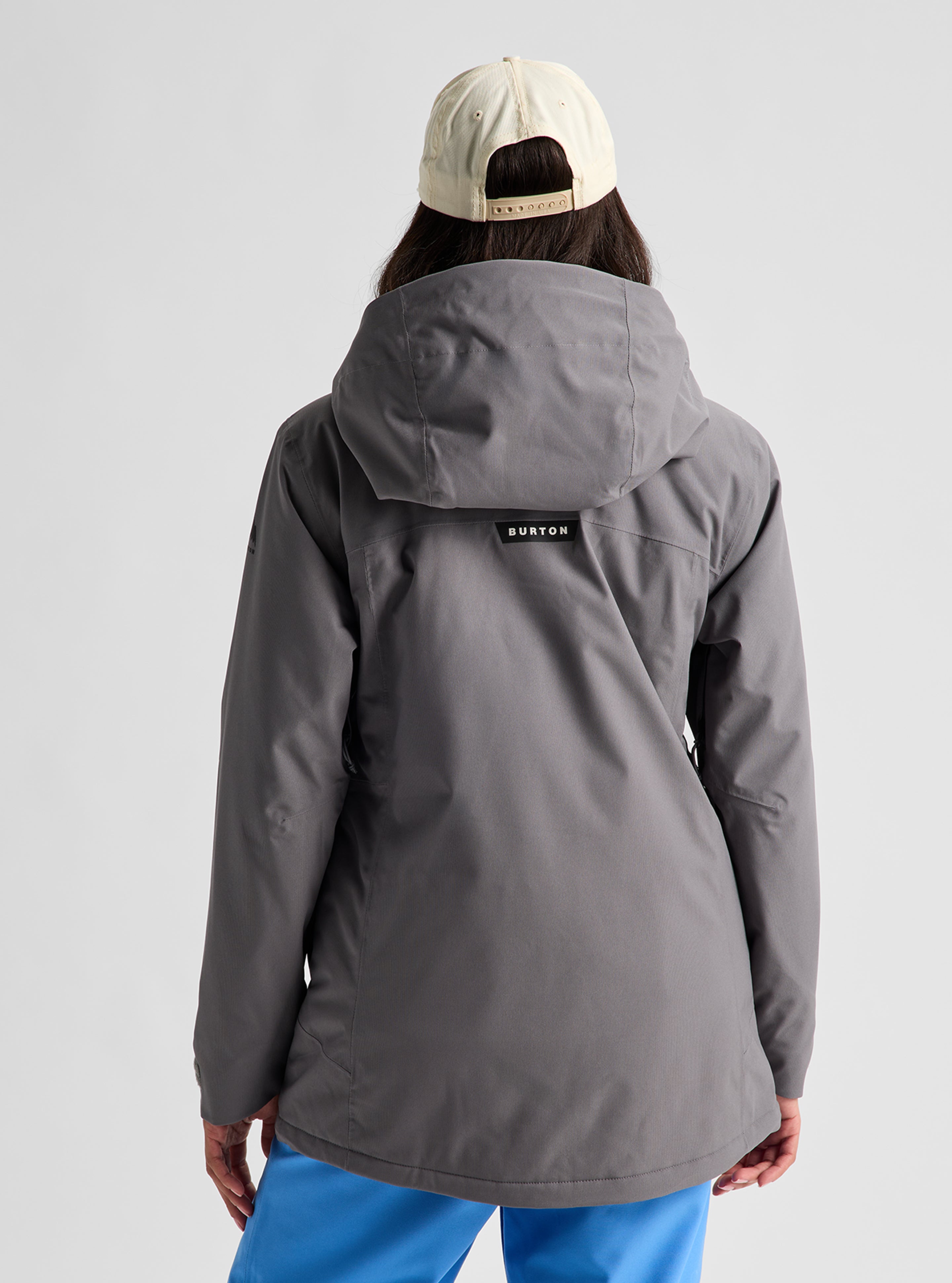 Burton Ridge 2L Insulated skijakke dame Gotham Gray varm