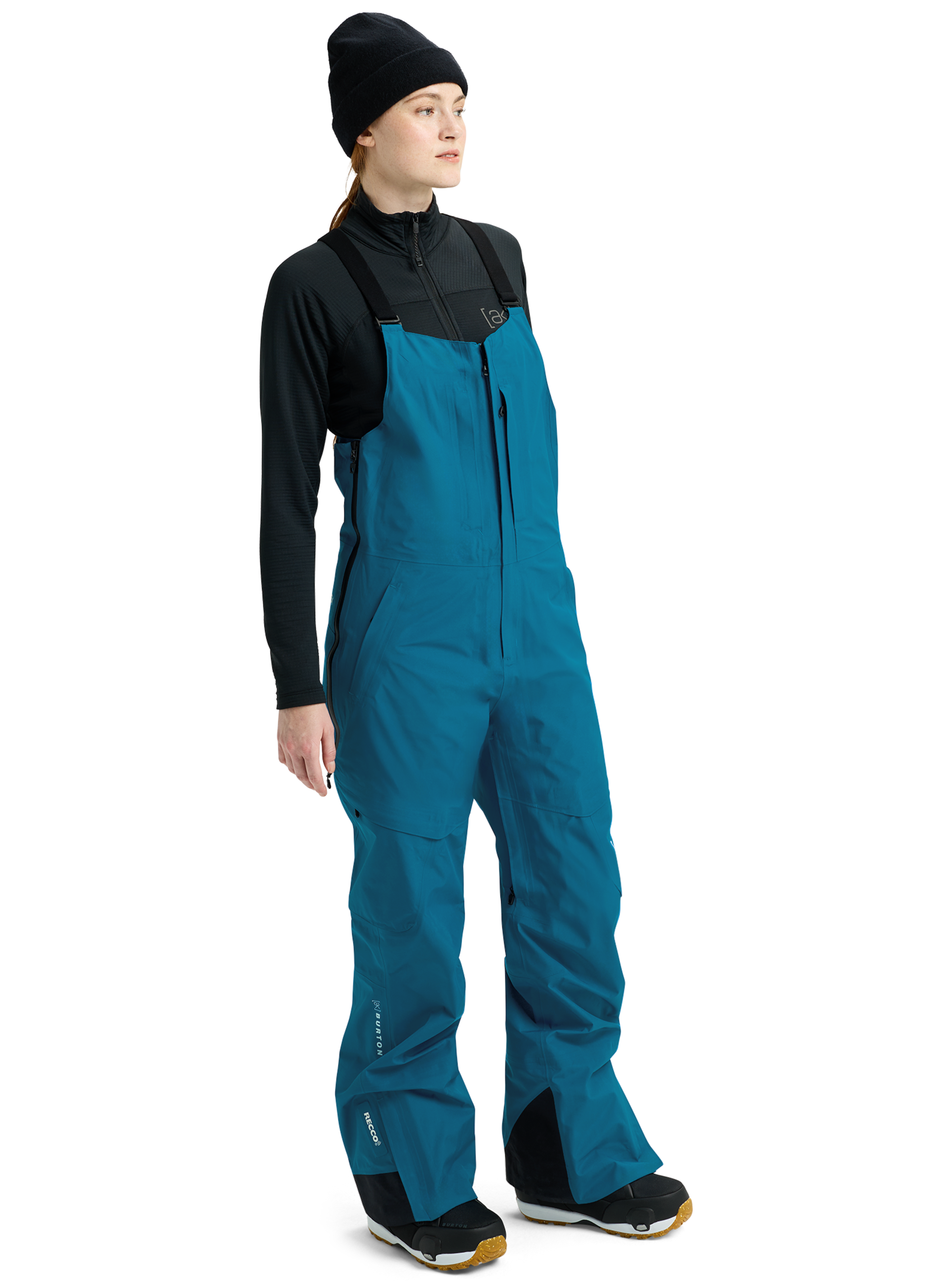 Burton [ak] Kimmy GORE-TEX 3L Stretch Bib selebukse Blue Teal