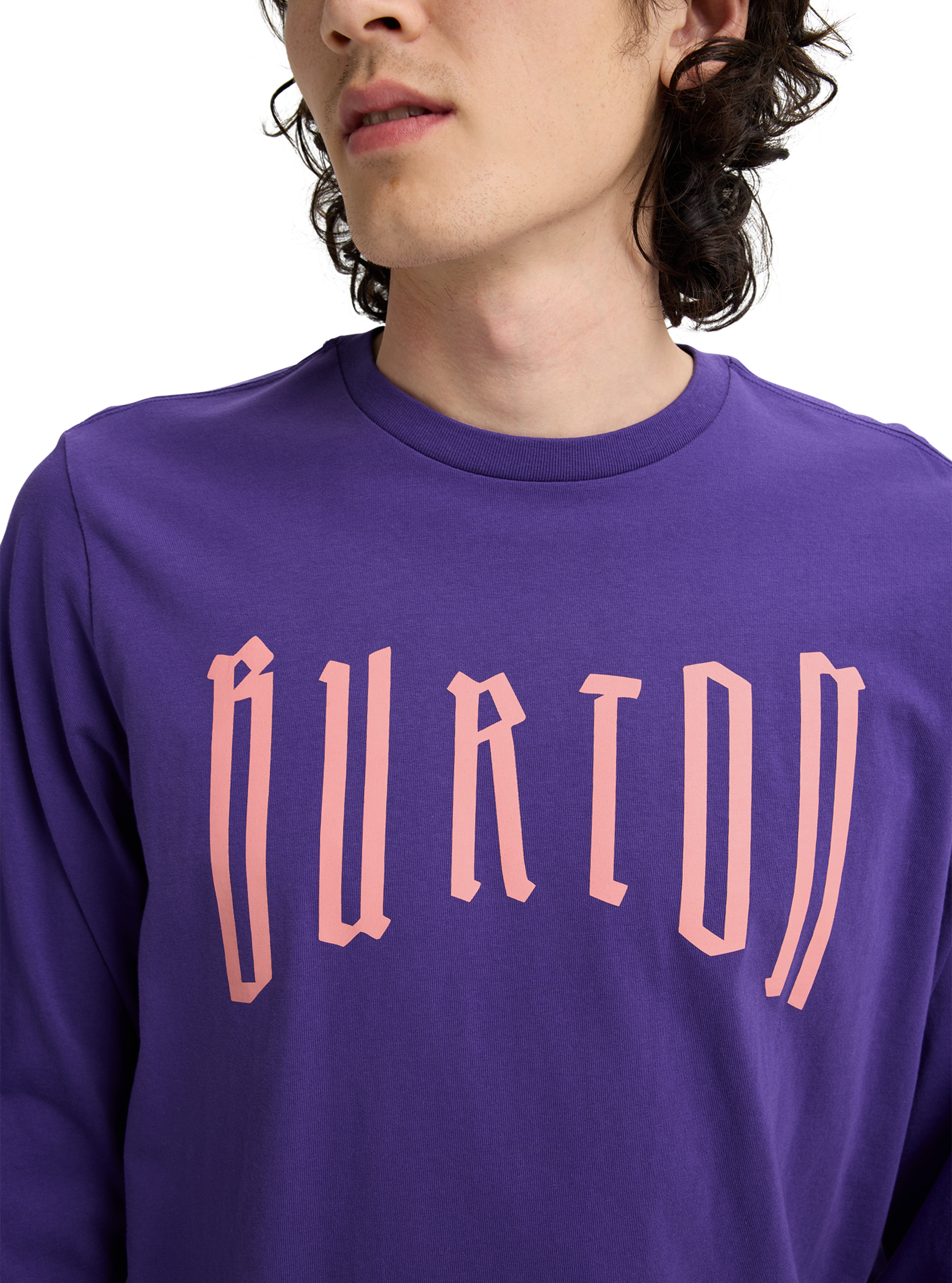 Burton Chinclip t-skjorte langermet Prism Violet