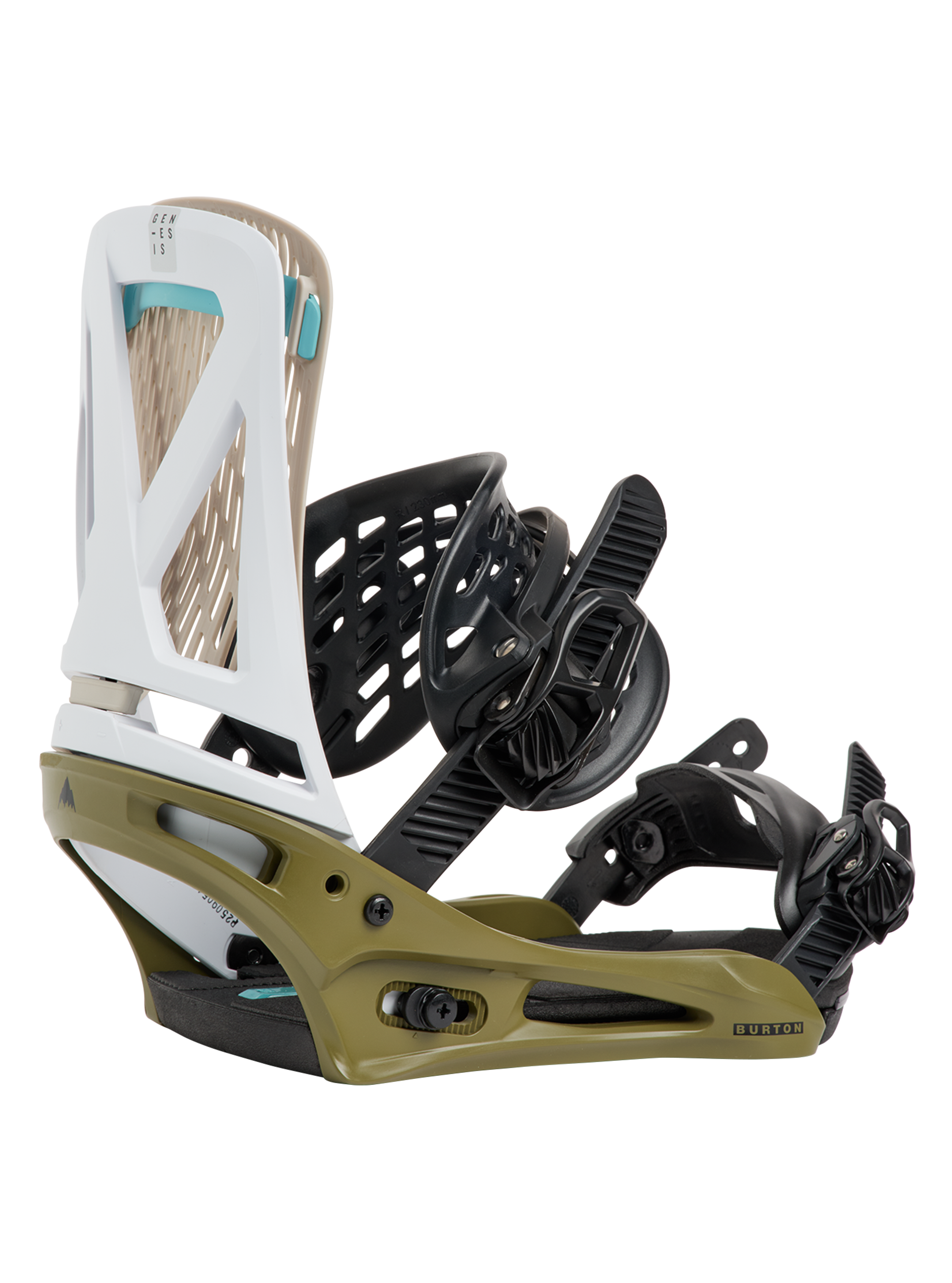Burton Genesis binding herre Svart med stropper
