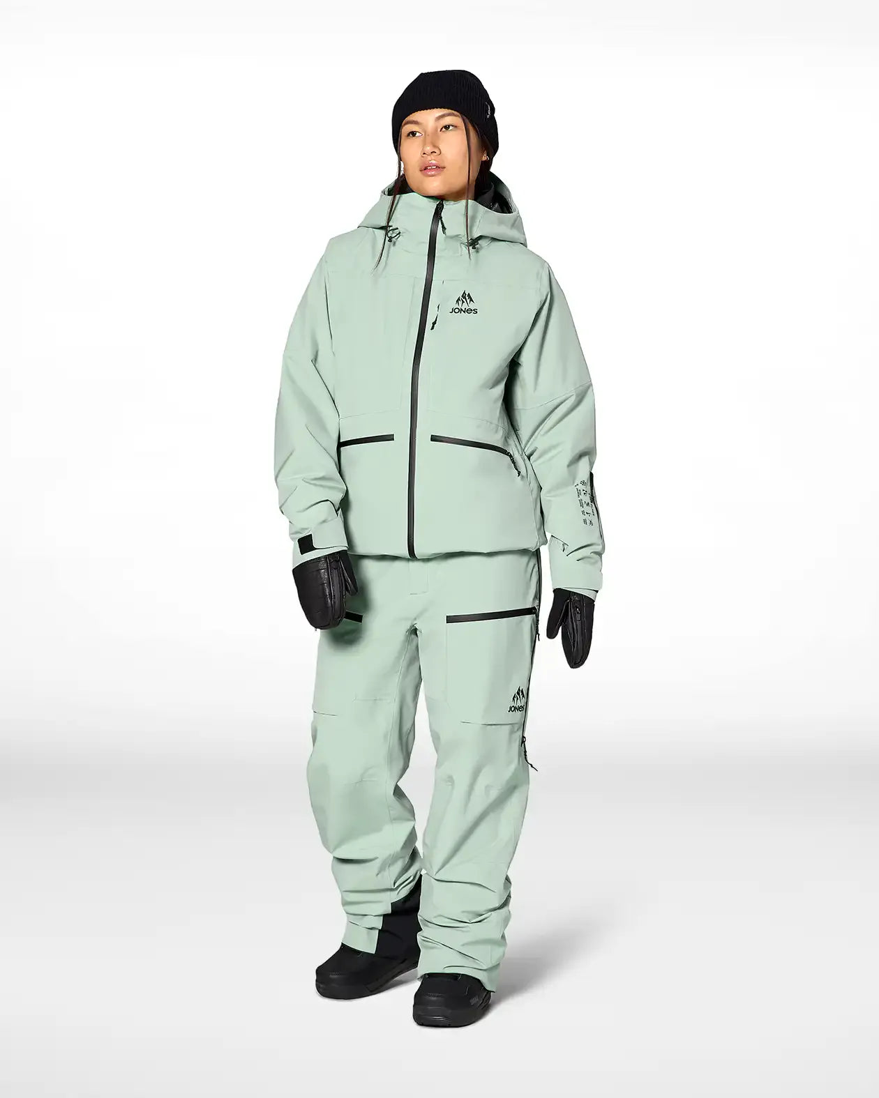 Jones MTN Surf Insulated jakke dame glacier gray 20K