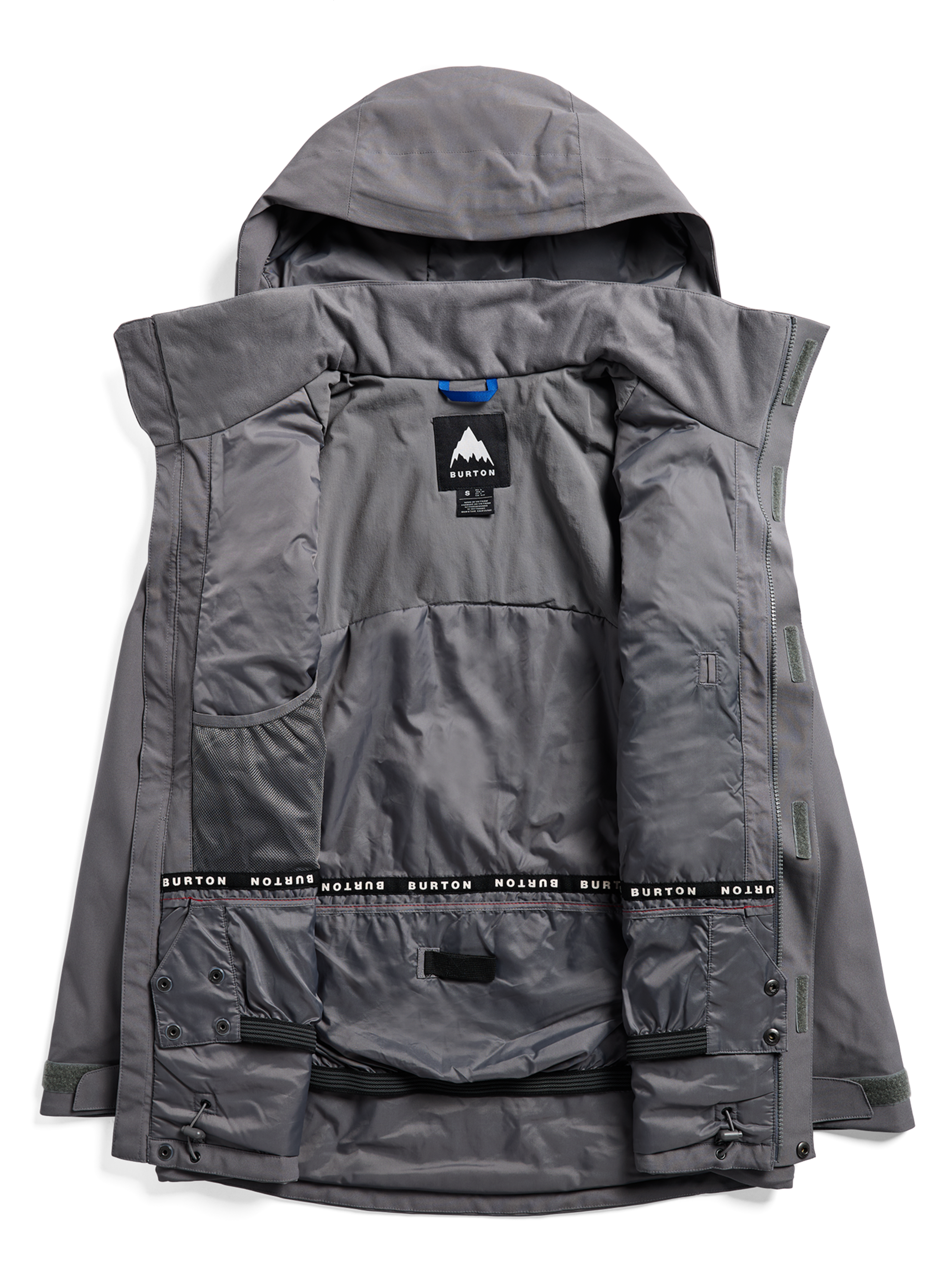 Burton Ridge 2L Insulated skijakke dame Gotham Gray varm