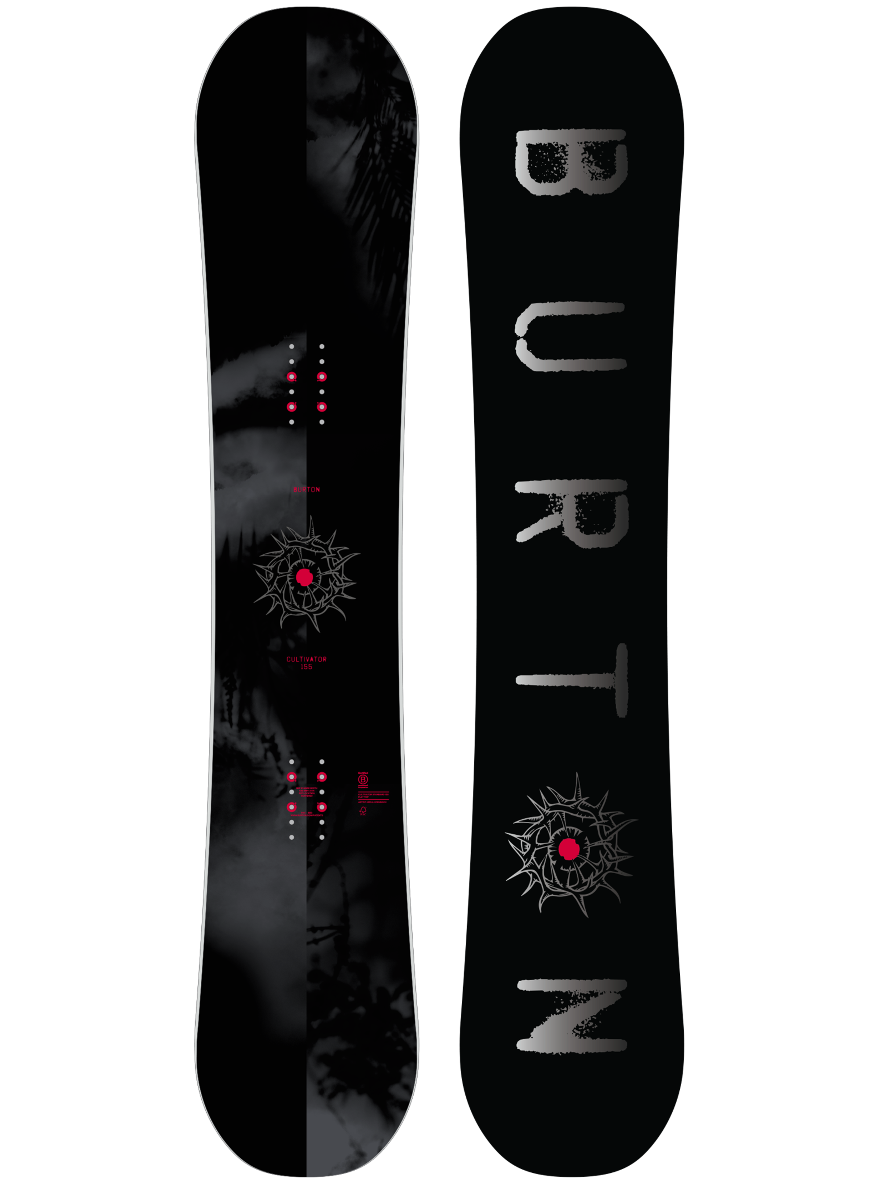 Burton Cultivator Flat Top snowboard twin myk