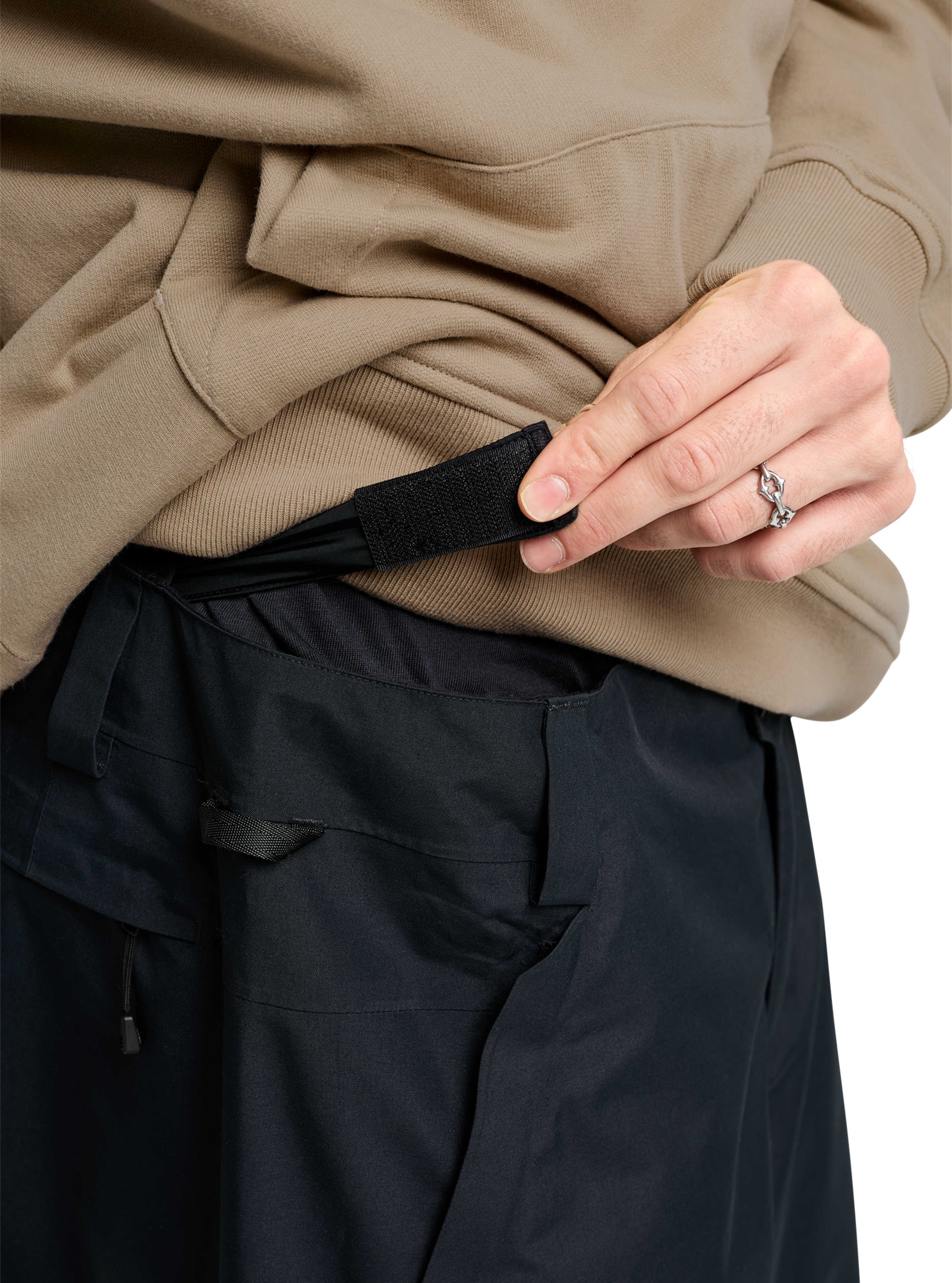 Burton Reserve 2L skallbukse herre baggy svart