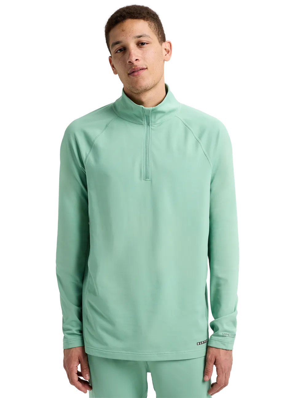 Burton Heavyweight X Base Layer quarter-zip herre black varm