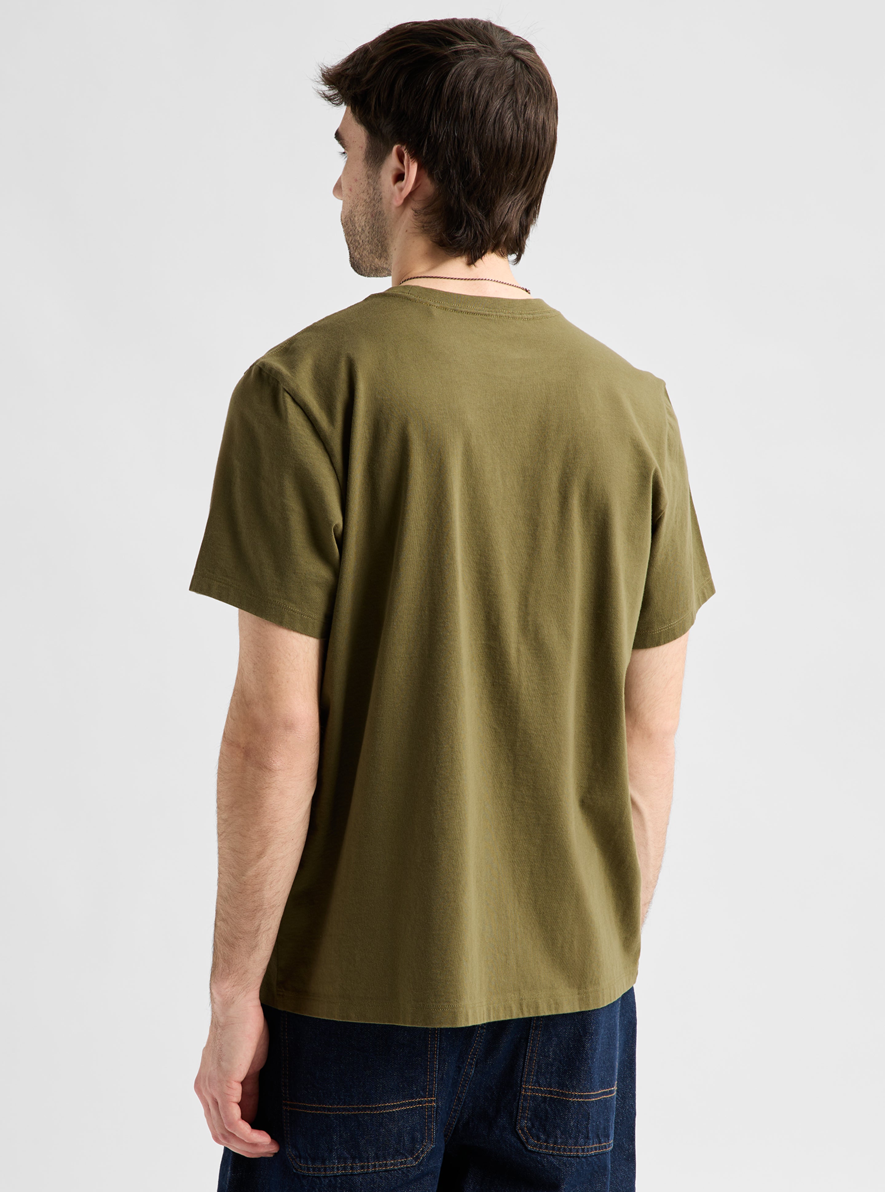 Burton Anon t-skjorte Dried Moss økologisk