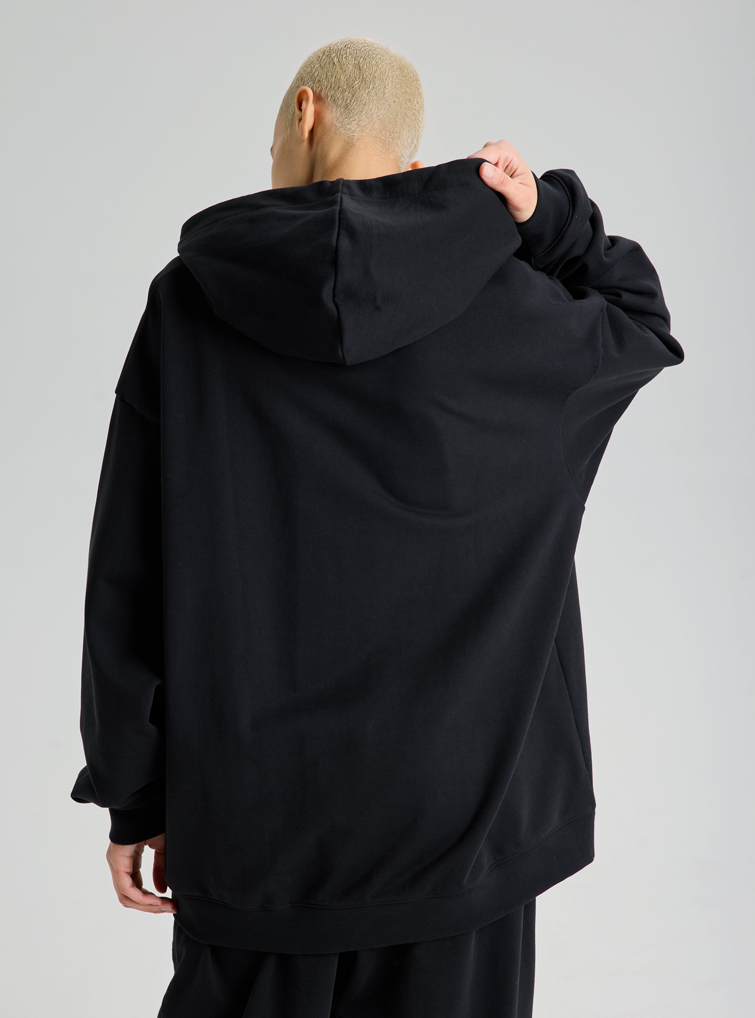 Burton AG Outfall Pullover hettegenser svart økologisk