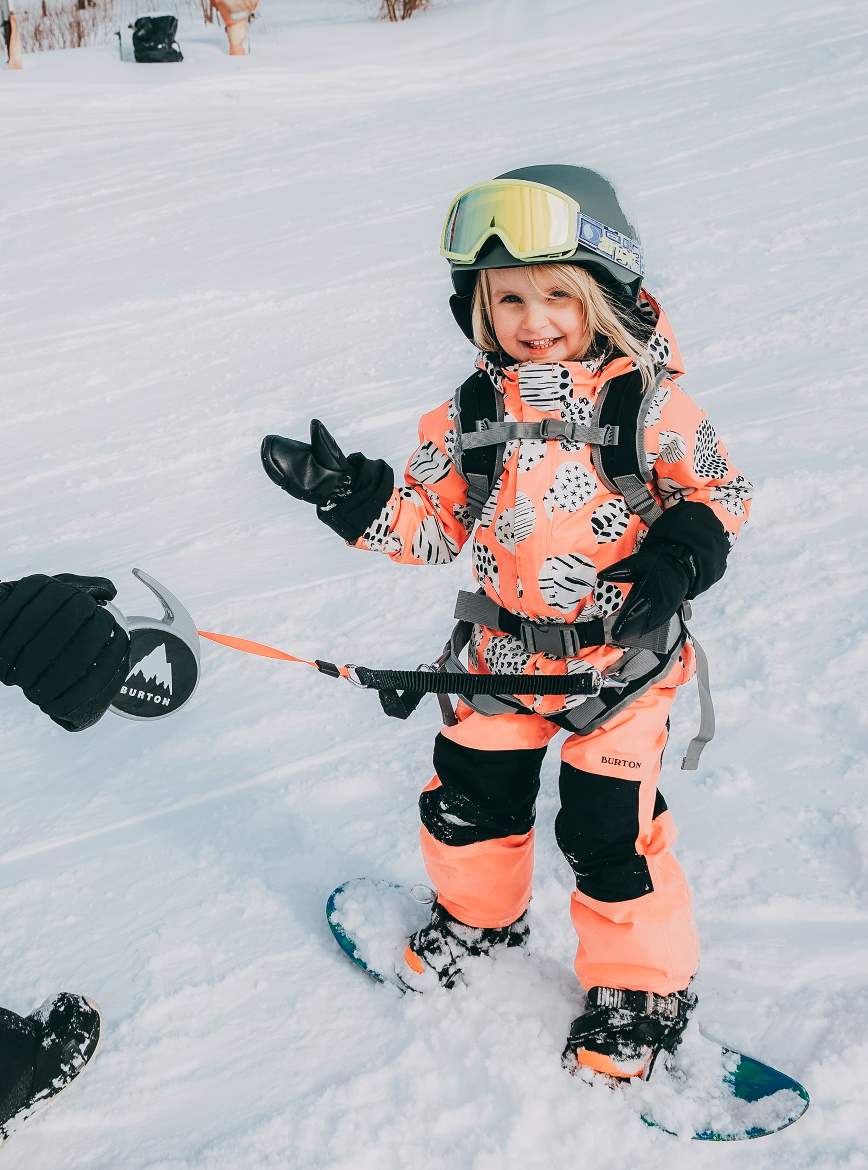 Burton MDXONE snowboardsele barn svart læresele