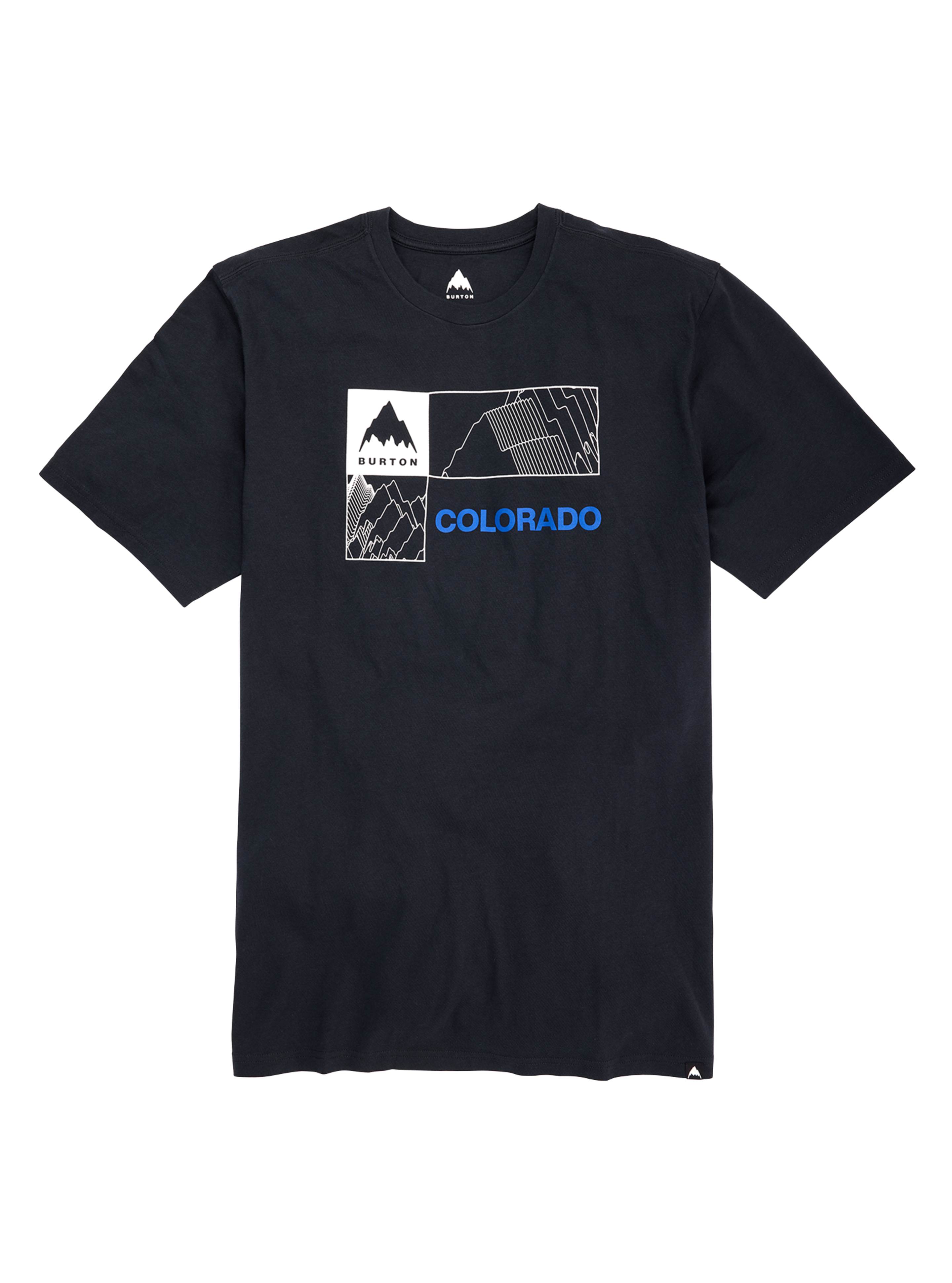 Burton Local t-skjorte Burlington True Black bomull