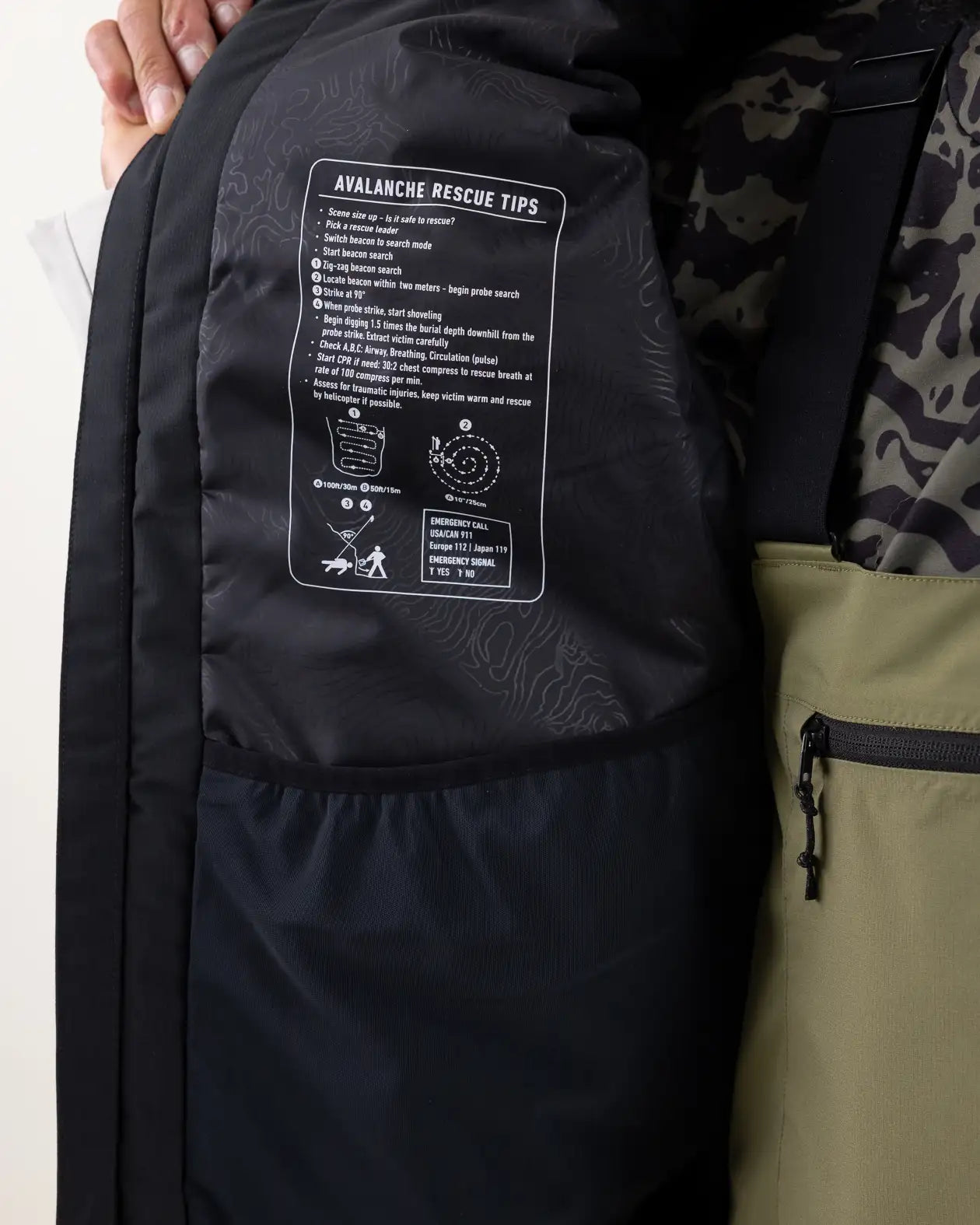 Jones MTN Surf parka herre lett isolert 20K resirkulert