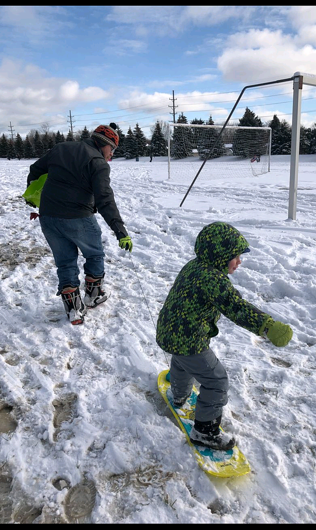 Burton Riglet barnebrett 90 kantrundt nybegynner