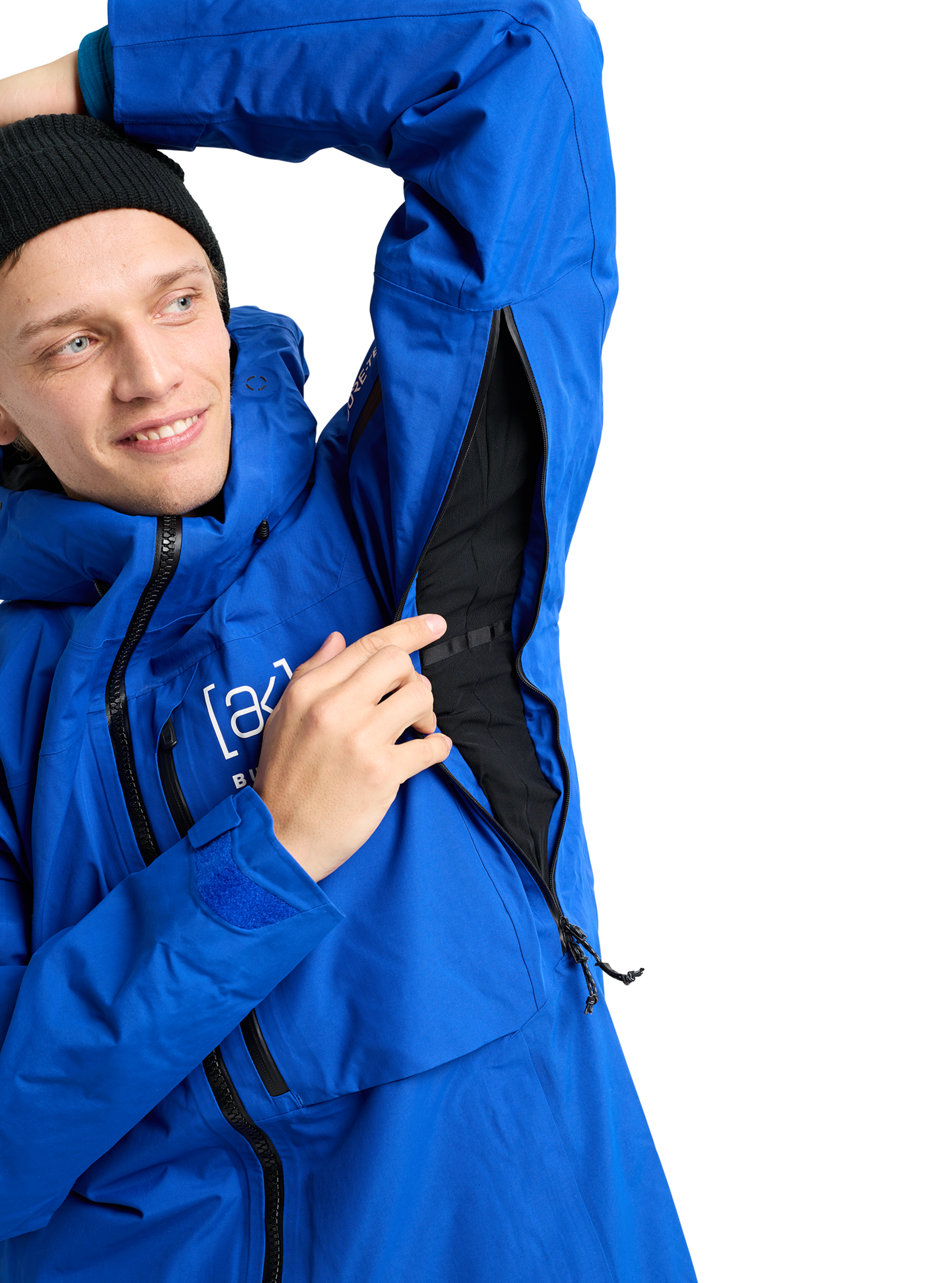 Burton [ak] Helitack GORE-TEX jakke herre jake blue isolert