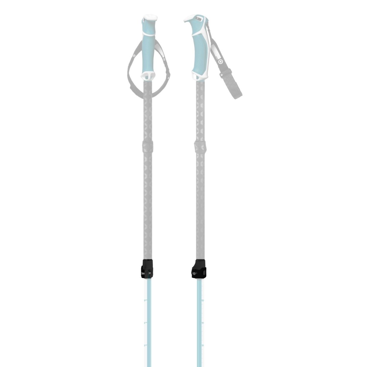 Genuine Guide Gear stokklemme med mutter sort reservedel
